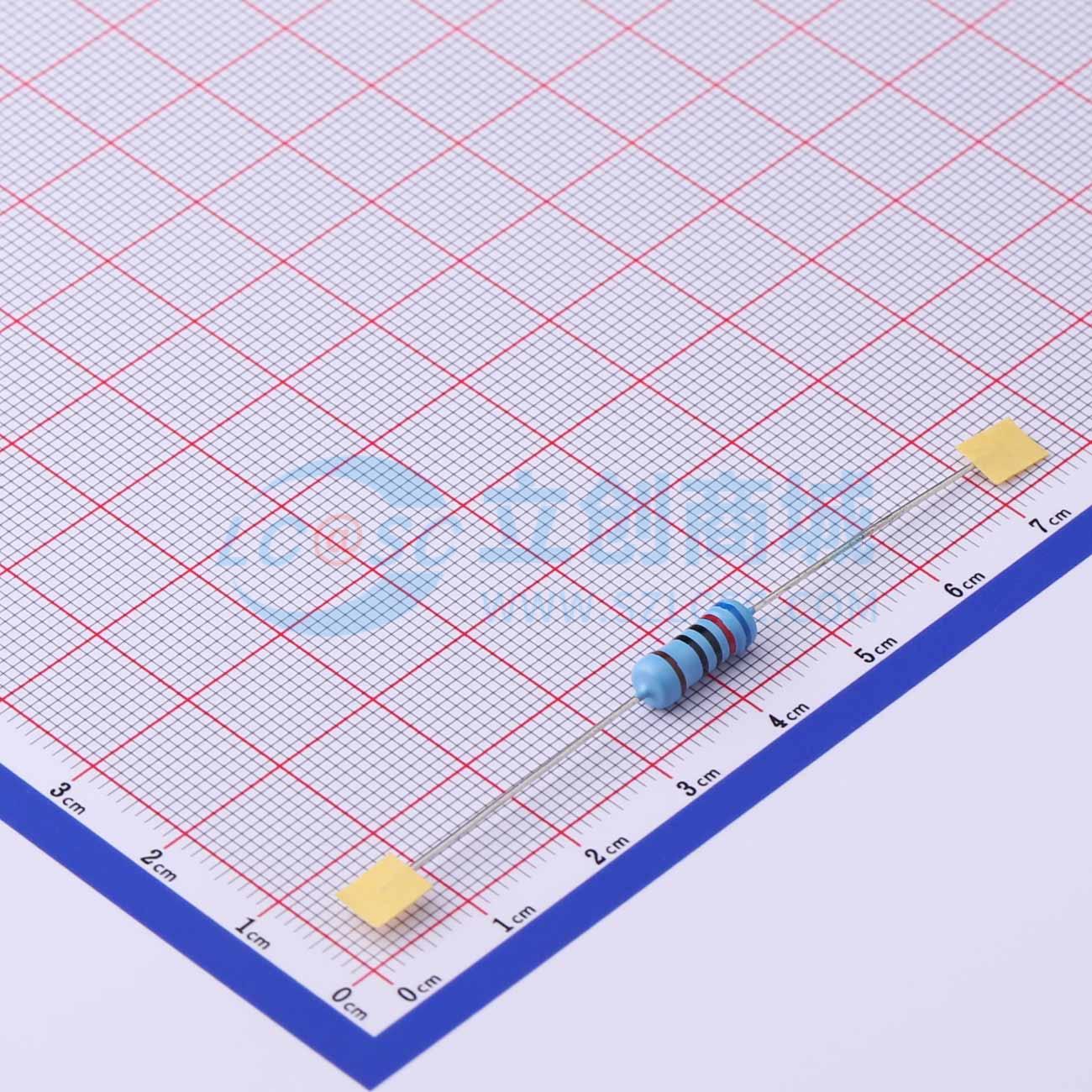 点击查看大图 MF2WS-620Ω±1%T实物图