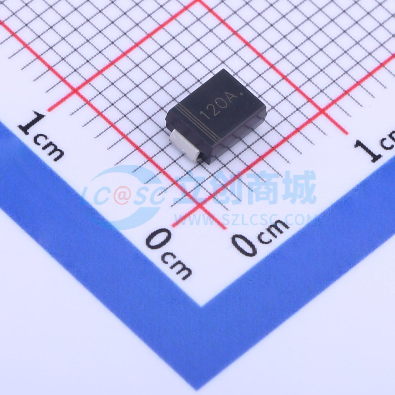 点击查看大图 P6SMB120A实物图