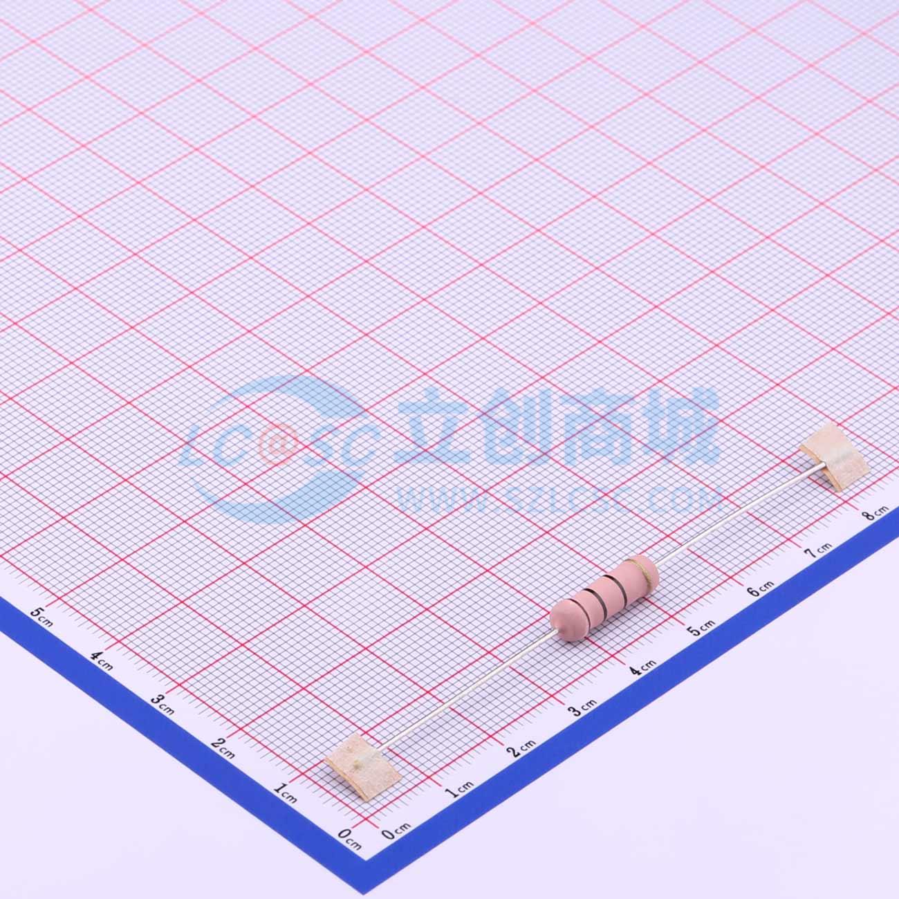 点击查看大图 MO3WS-10Ω±5%-9T73实物图