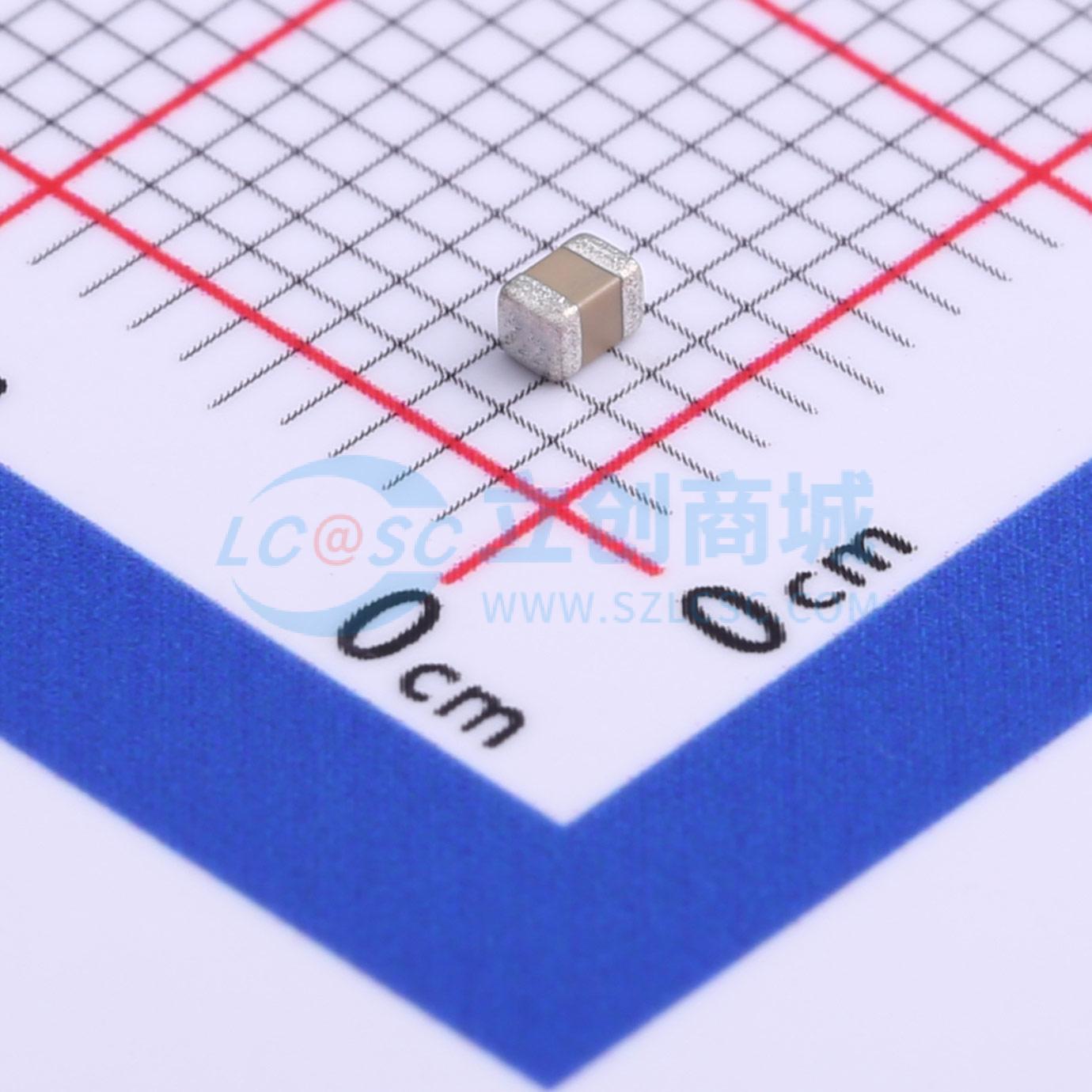 点击查看大图 CC0805MKX7R6BB105实物图