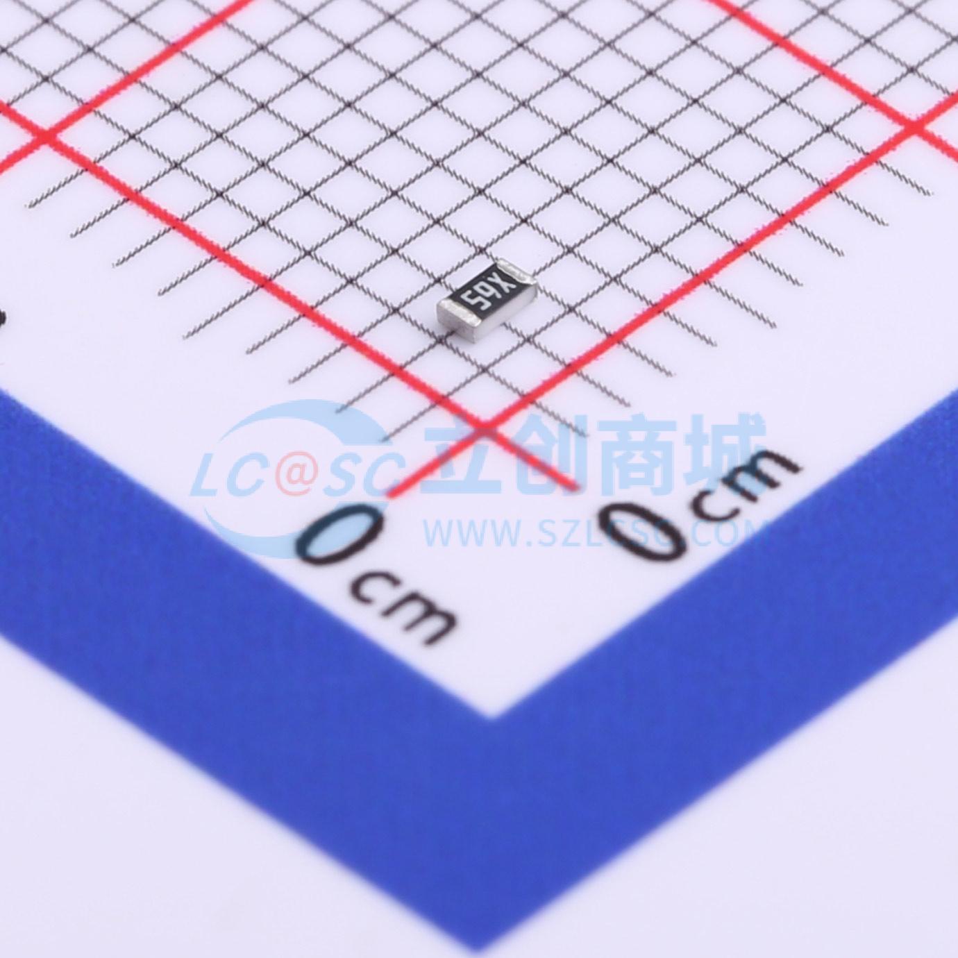 点击查看大图 RT0603FRE0740R2L实物图