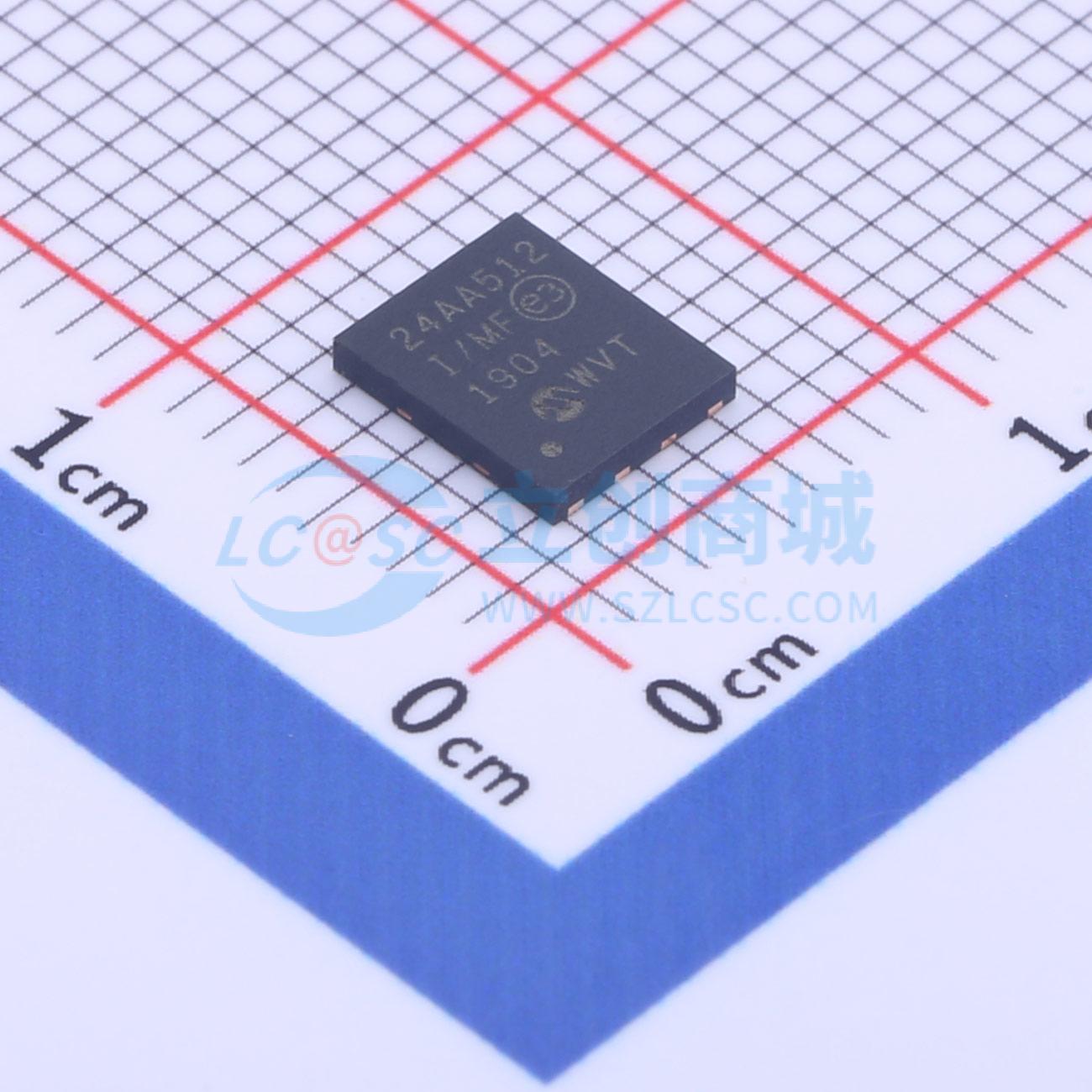 点击查看大图 24AA512-I/MF实物图
