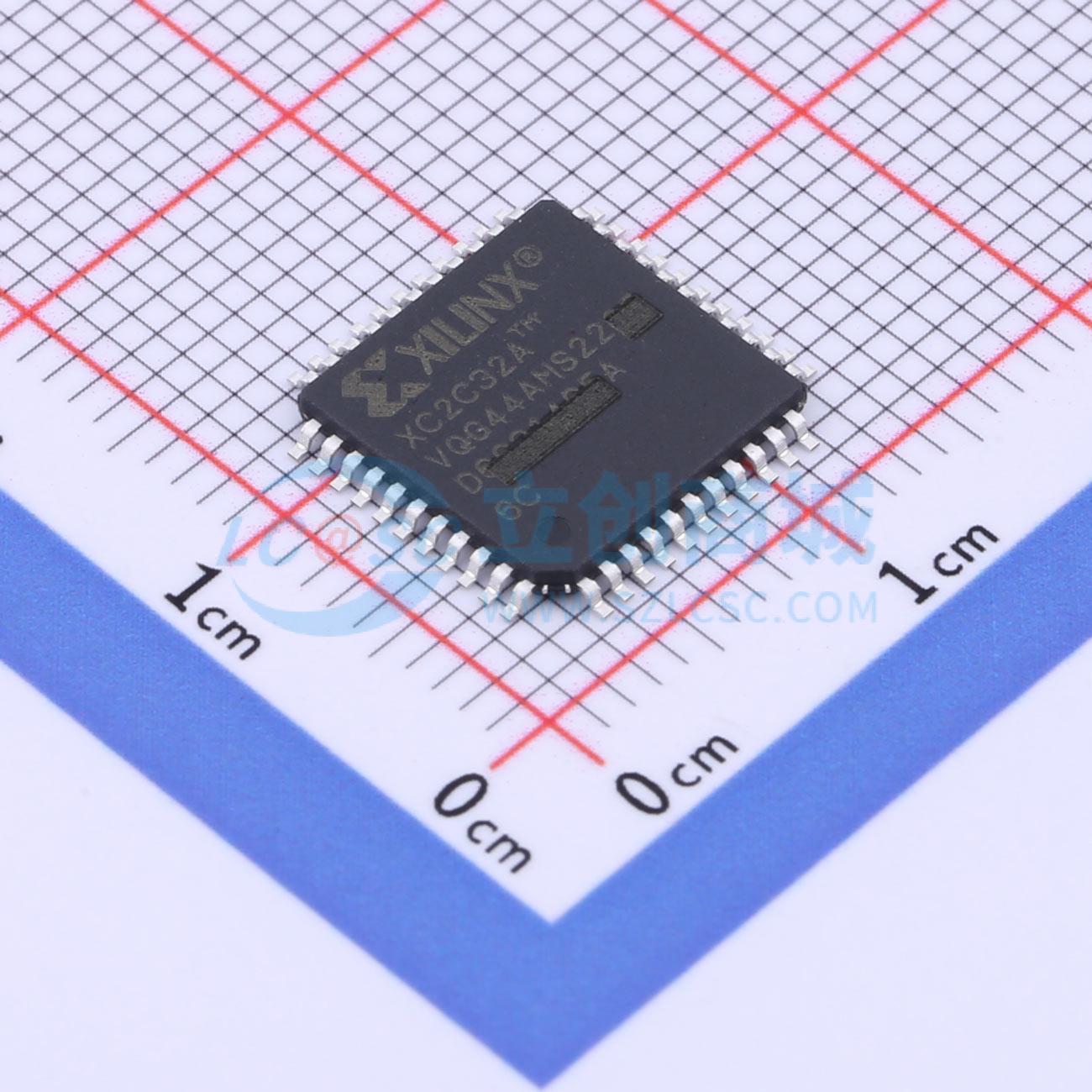点击查看大图 XC2C32A-6VQG44C实物图