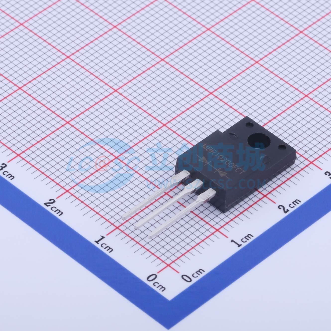 点击查看大图 MBR10200FCT实物图