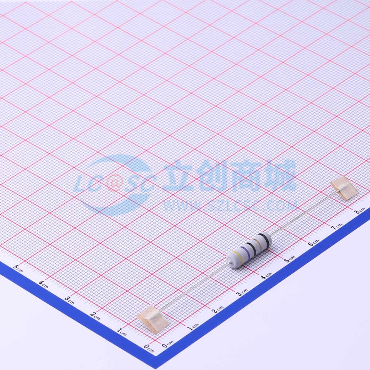 点击查看大图 KNP2W-47Ω±5%-QT73实物图