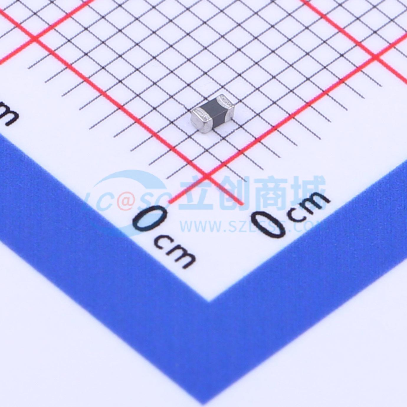 点击查看大图 GZ1608D400TF实物图