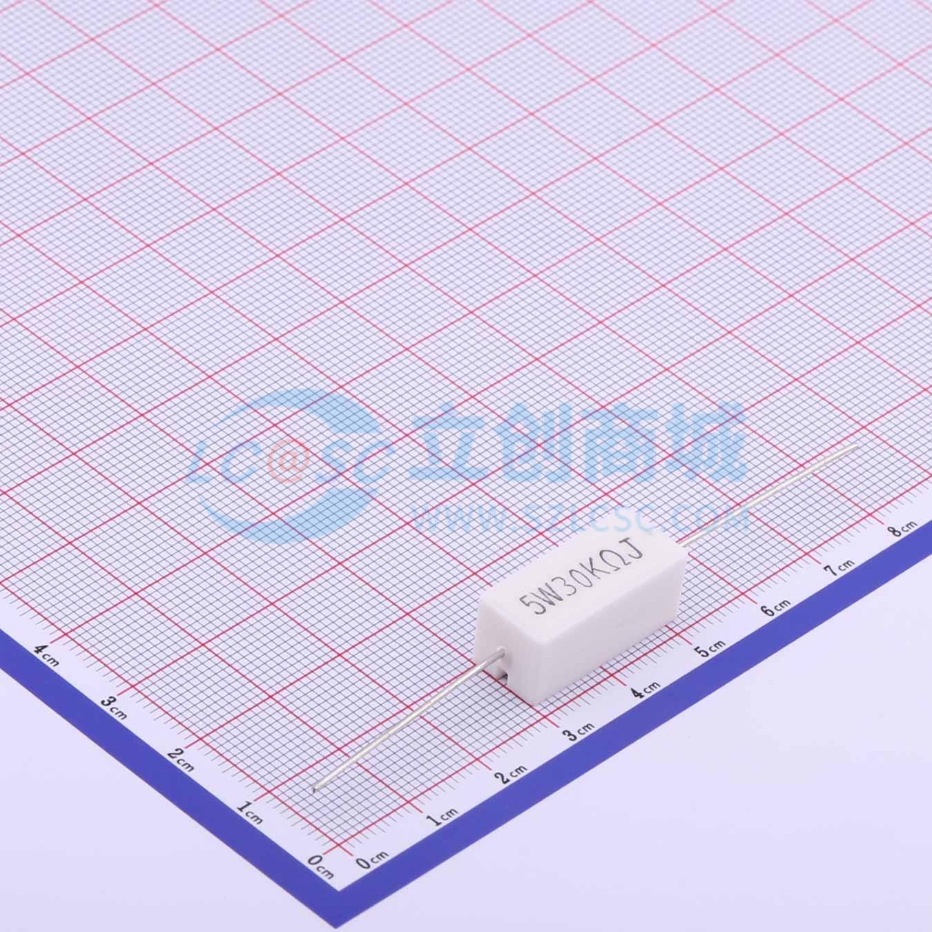 点击查看大图 CR-L5W-30KΩJ实物图