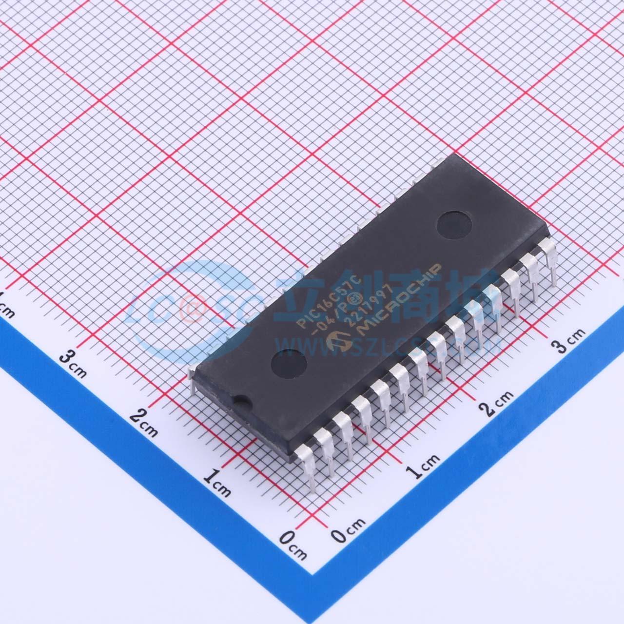 点击查看大图 PIC16C57C-04/P实物图