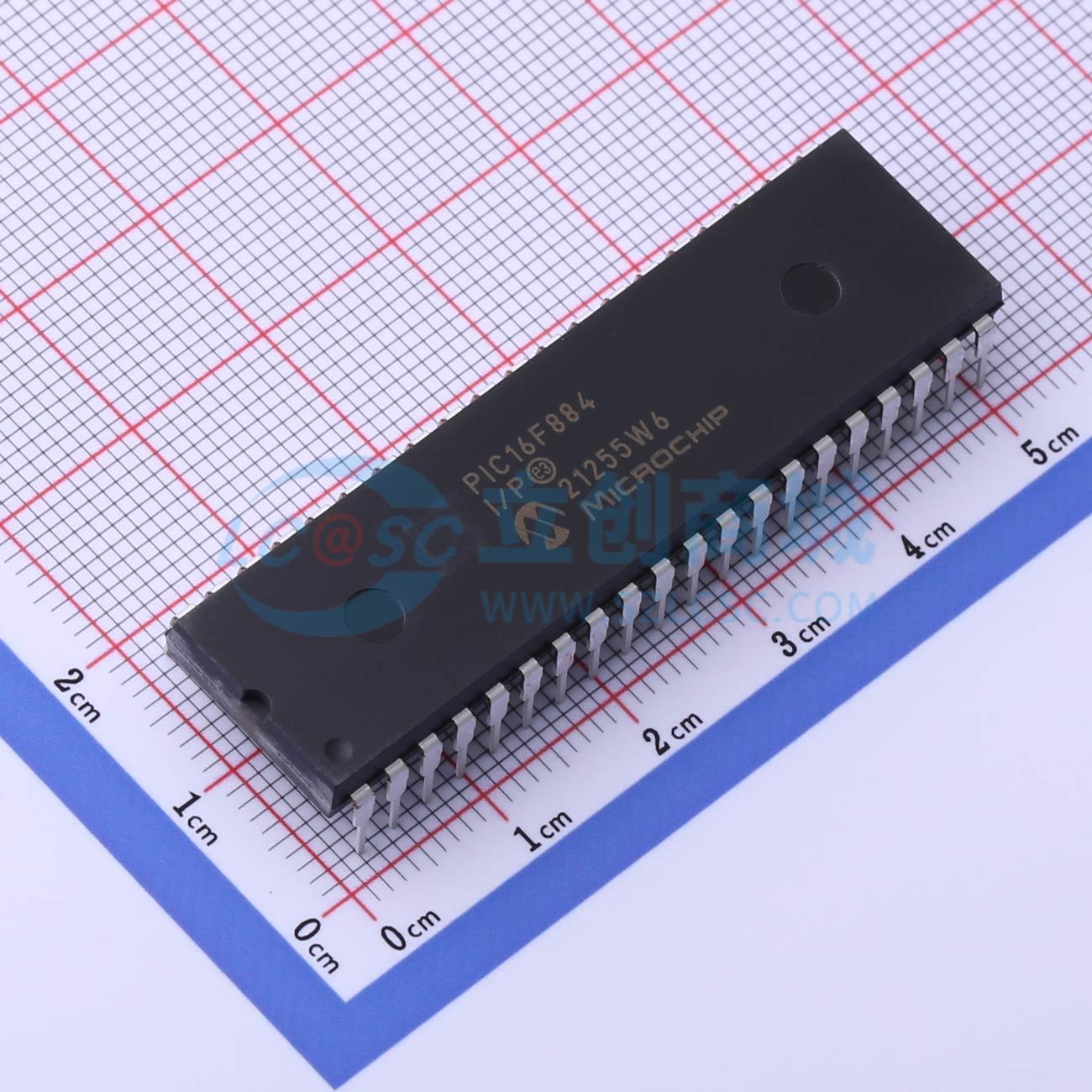 点击查看大图 PIC16F884-I/P实物图