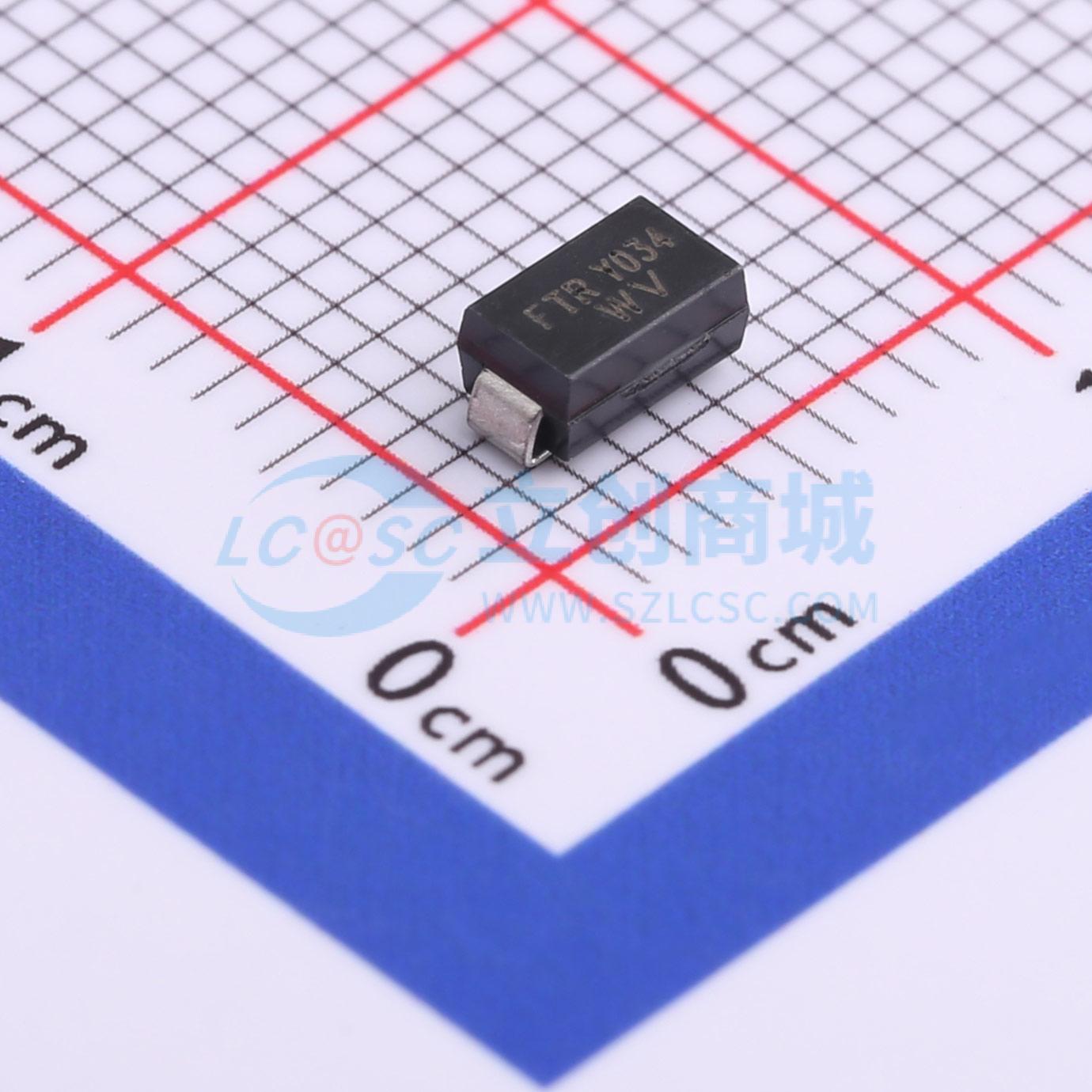 点击查看大图 SMAJ9.0CA实物图