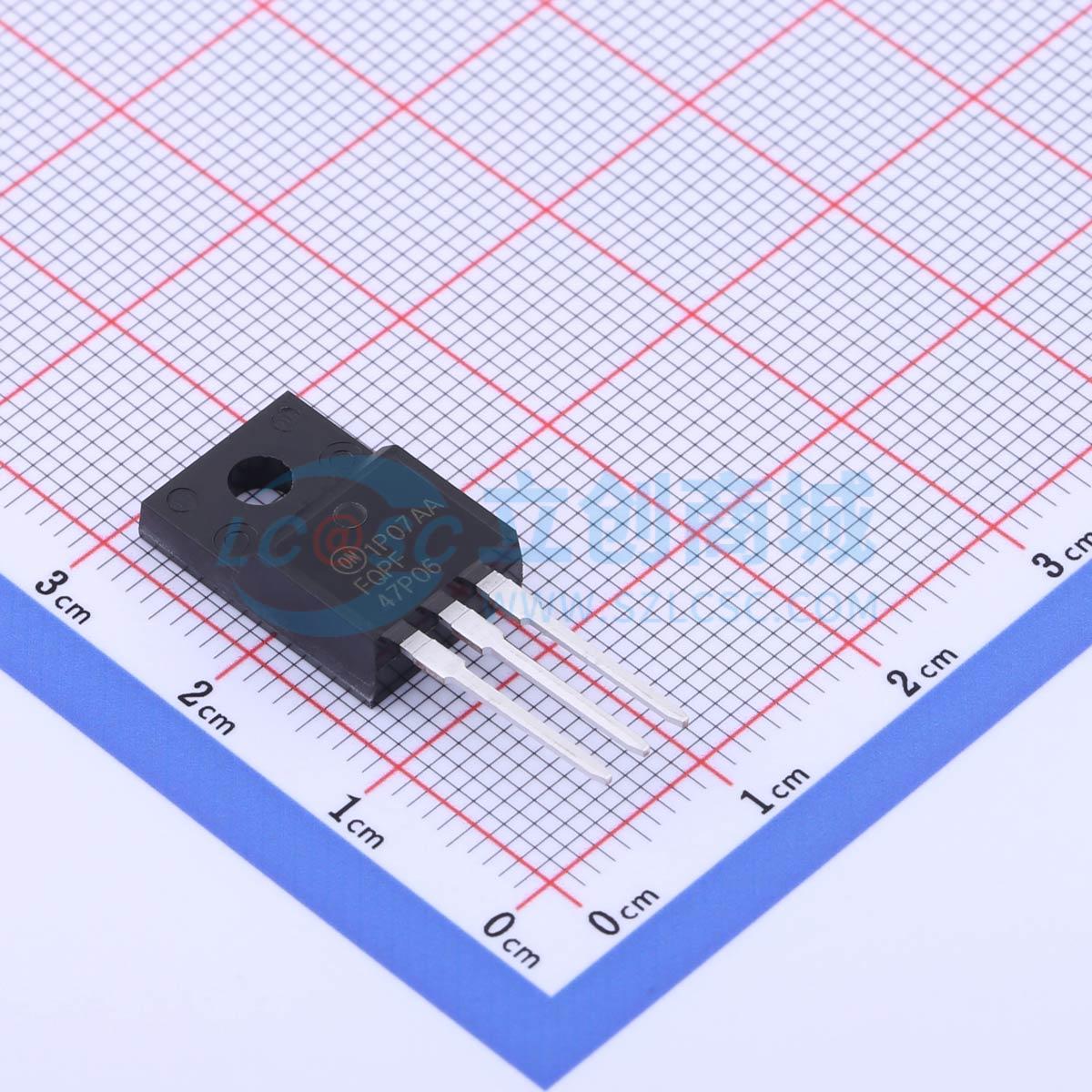 点击查看大图 FQPF47P06实物图