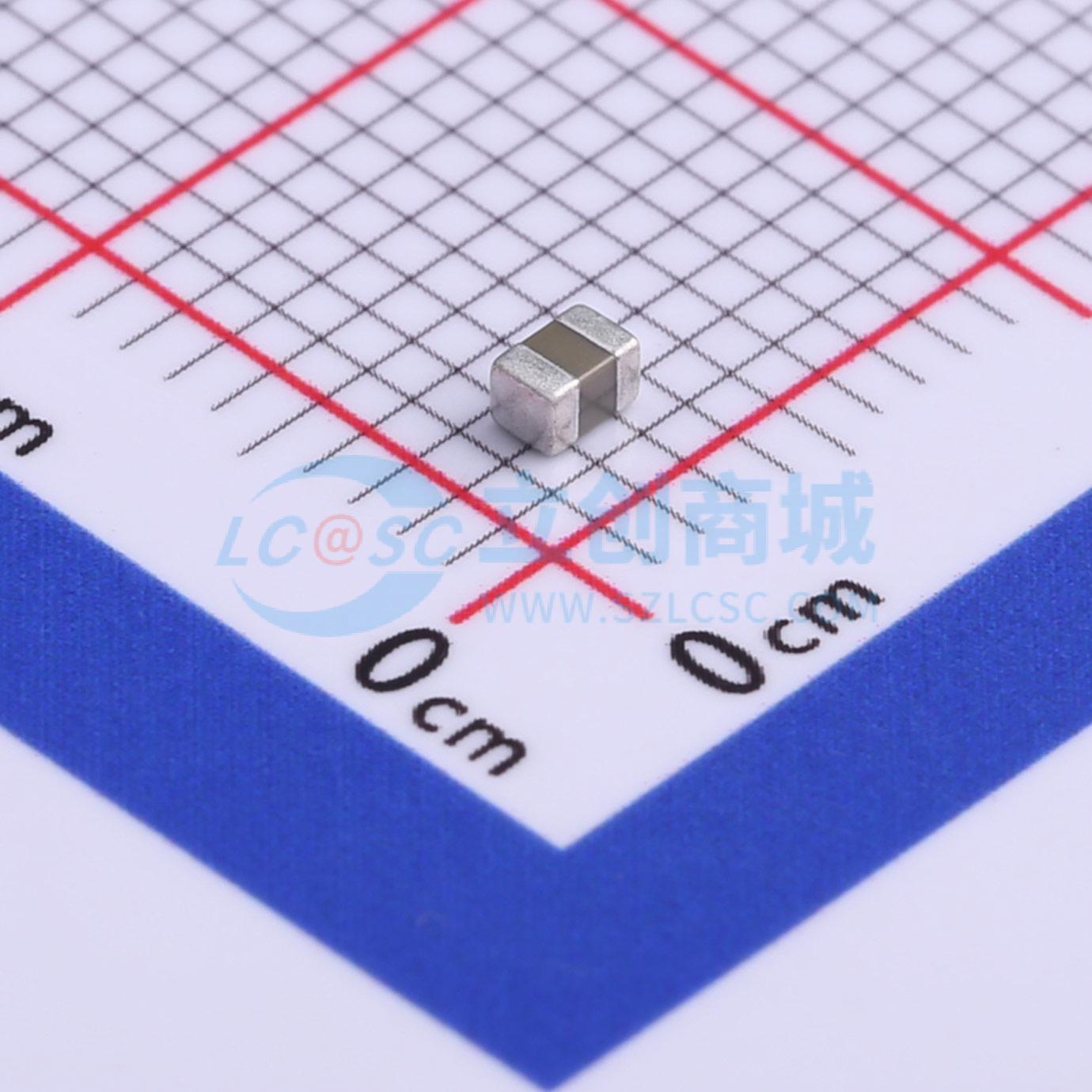 点击查看大图 0805X106K160CT实物图