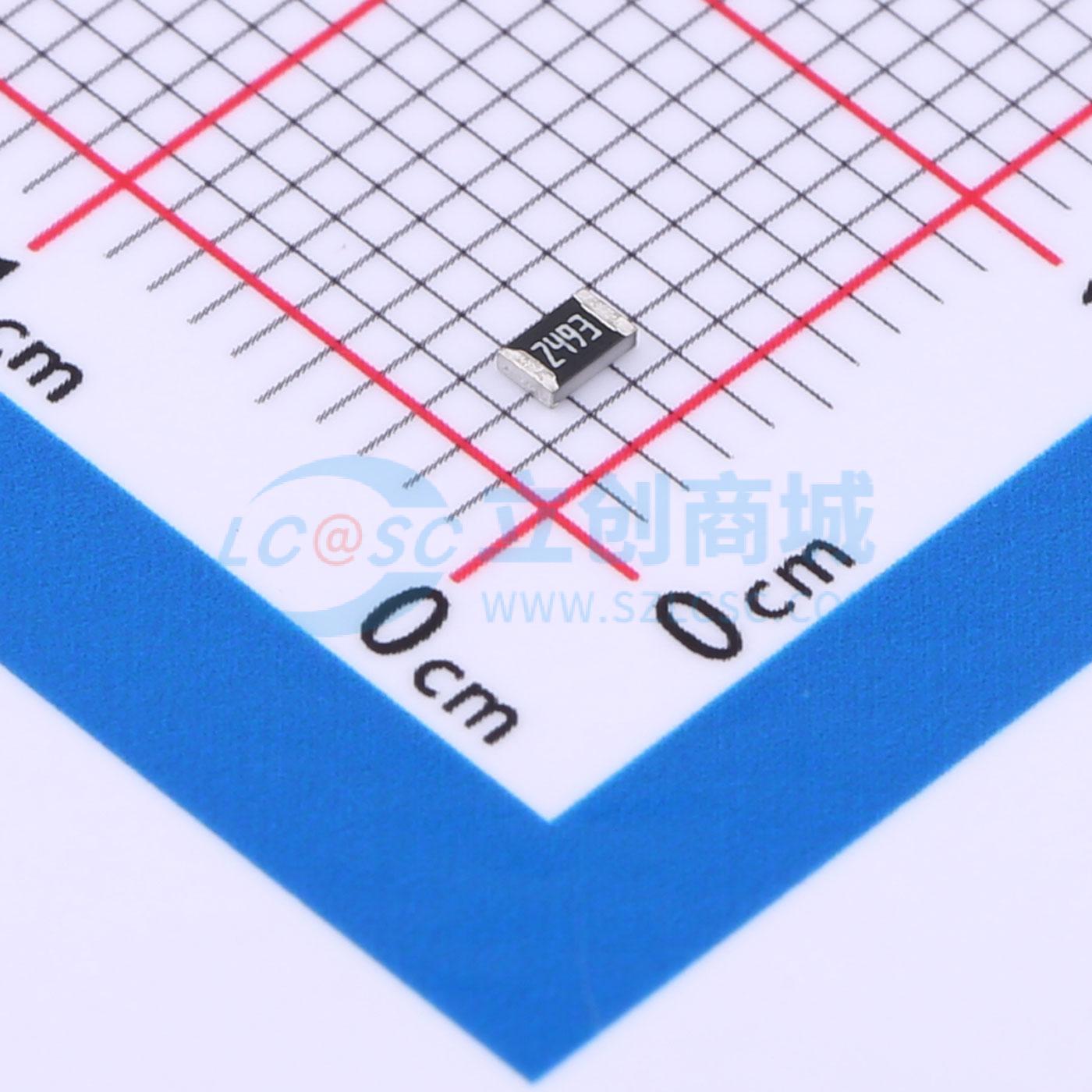 点击查看大图 RT0805BRD07249KL实物图