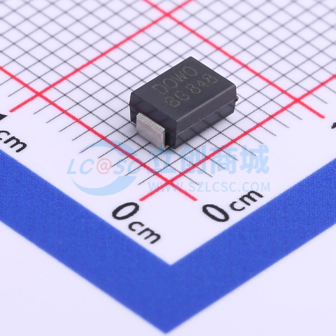 点击查看大图 SMBJ13CA实物图