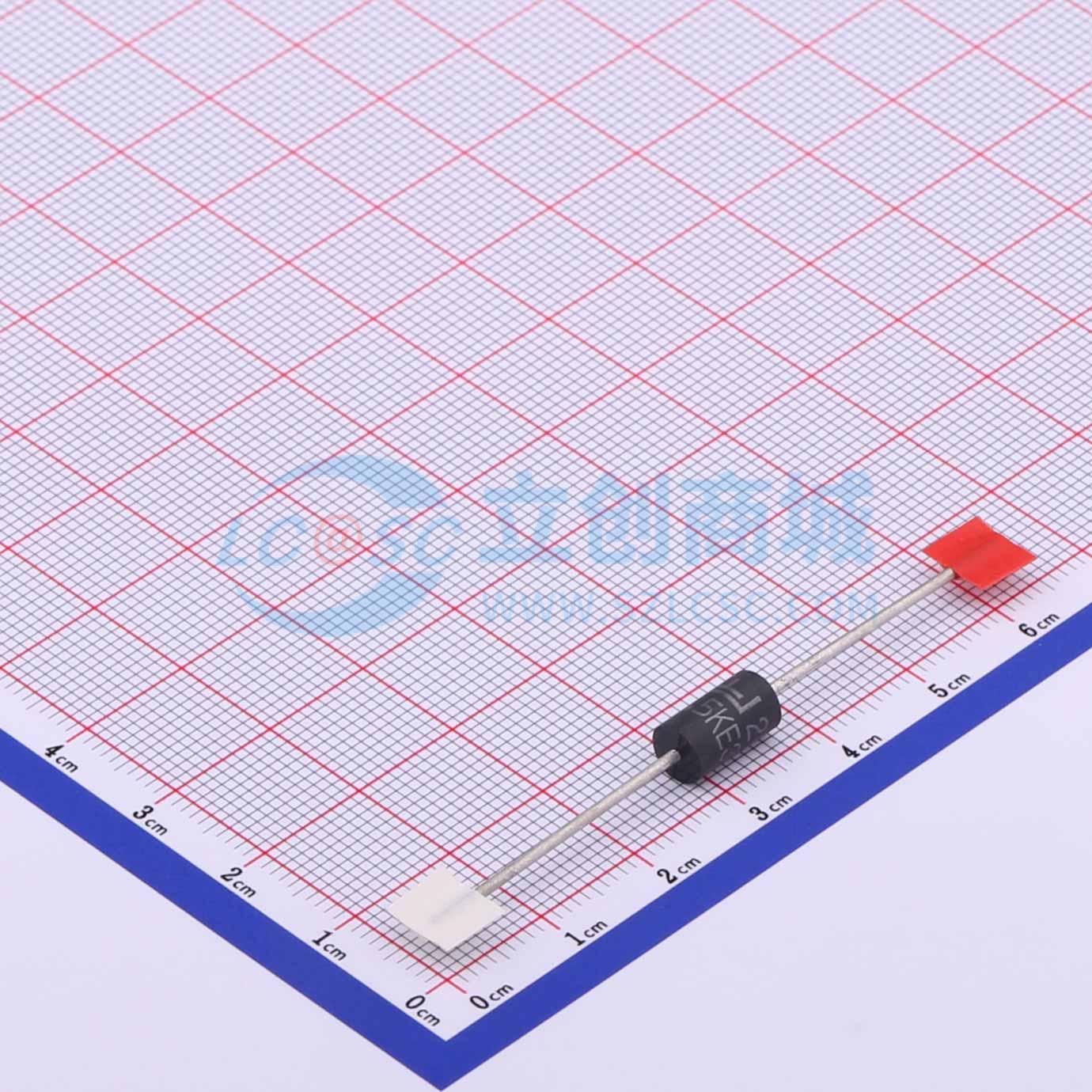 点击查看大图 1.5KE33CA实物图