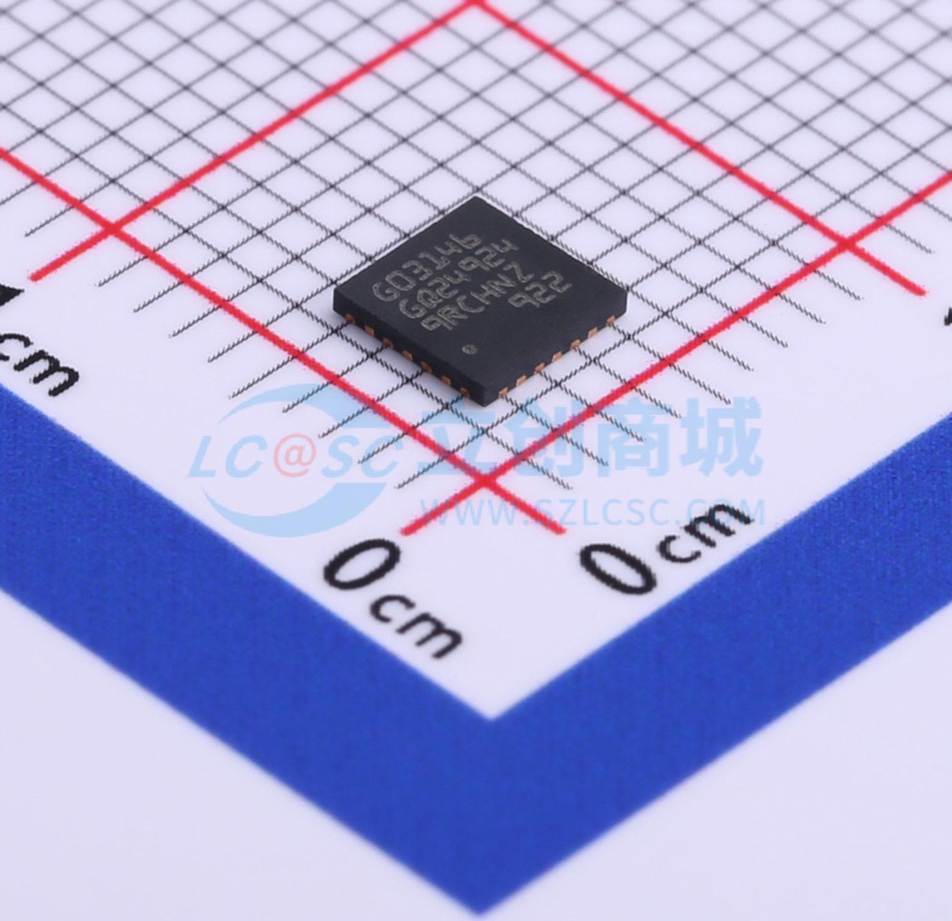 点击查看大图 STM32G031G4U6实物图