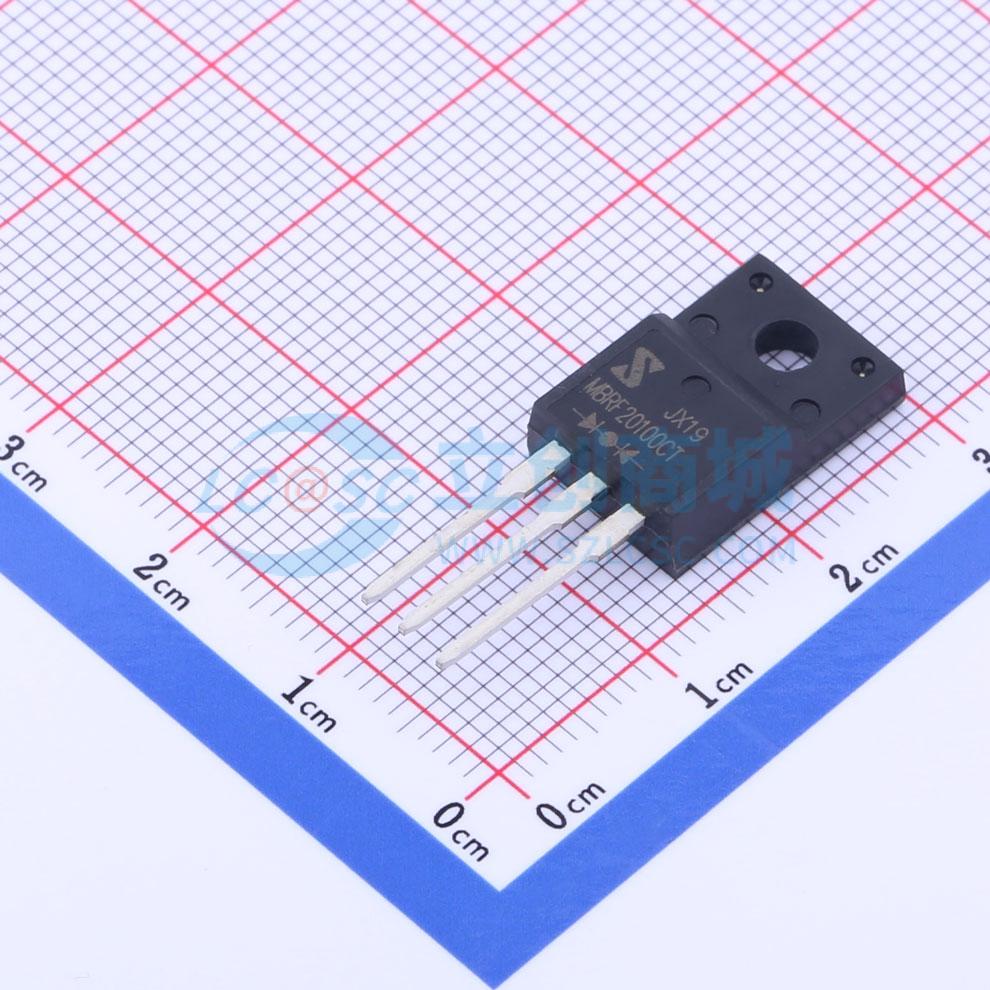 点击查看大图 MBRF20100CT实物图