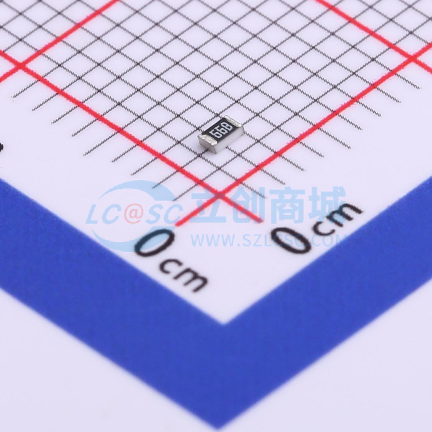 点击查看大图 RT0603BRD074K75L实物图