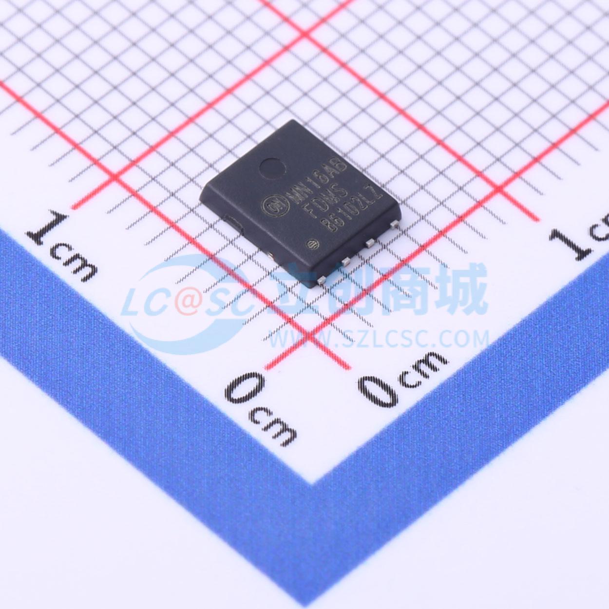 点击查看大图 FDMS86102LZ实物图