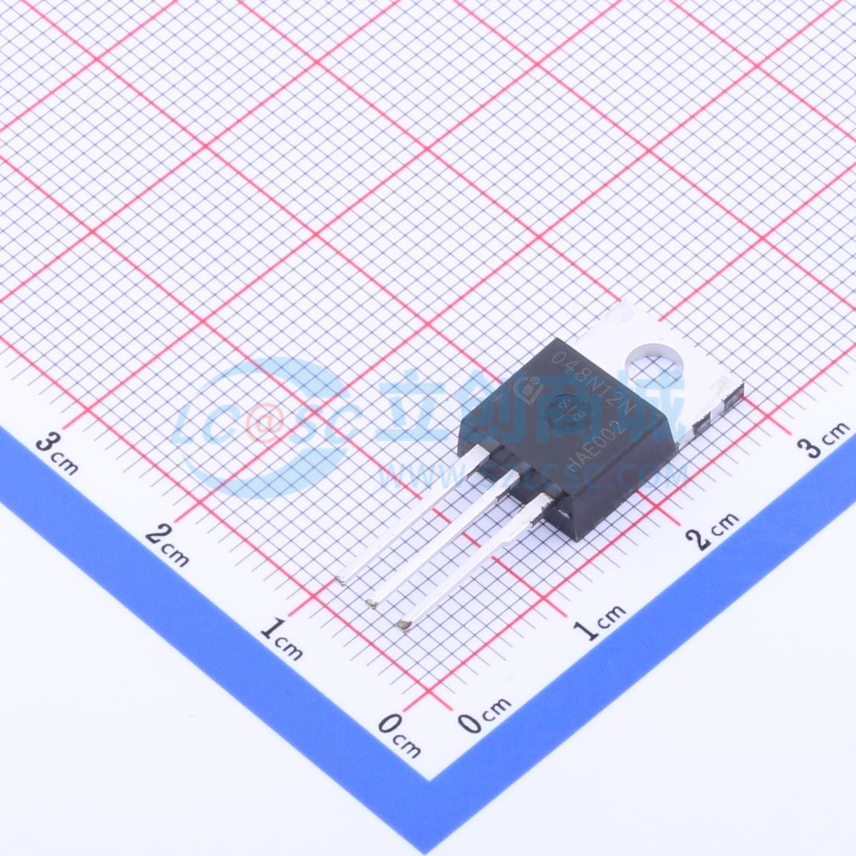 点击查看大图 IPP048N12N3 G实物图