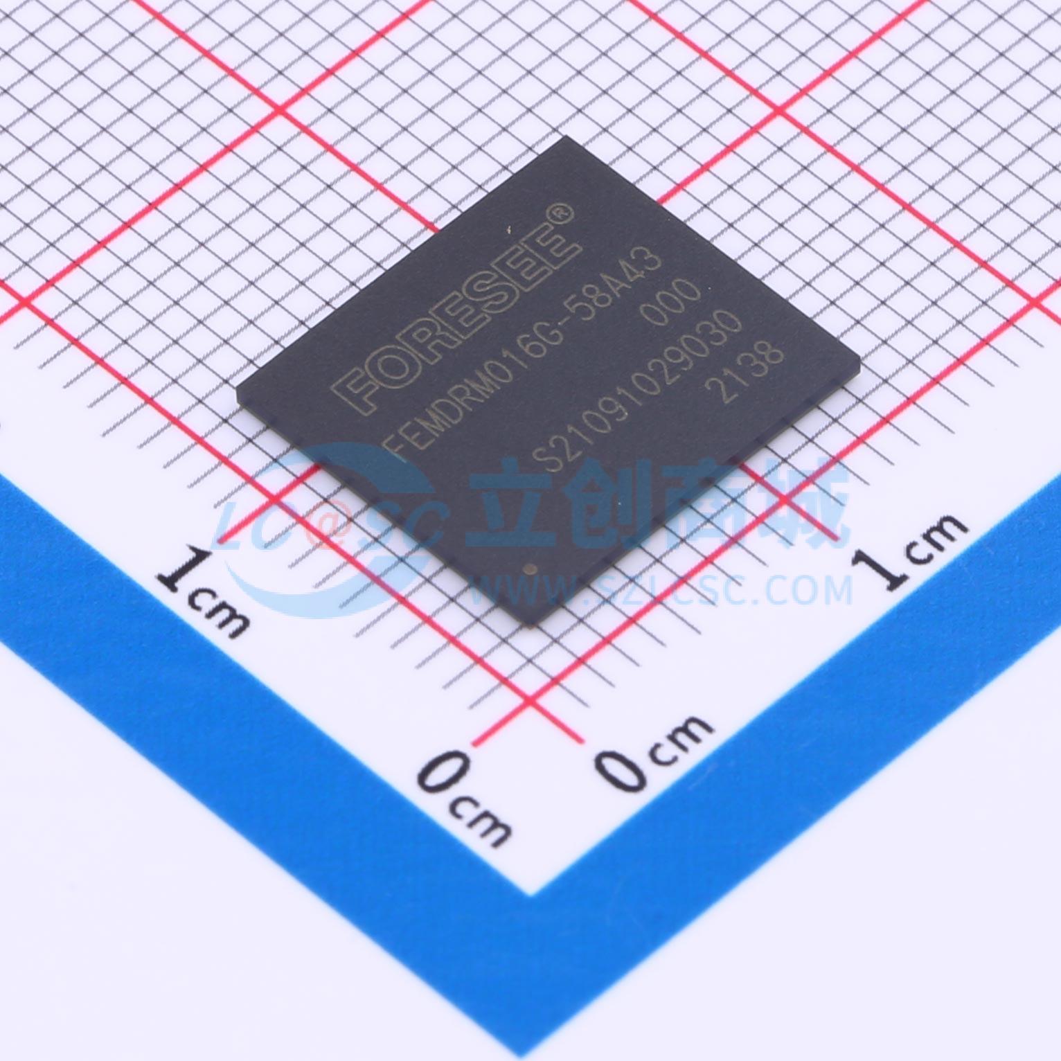 点击查看大图 FEMDRM016G-58A43实物图