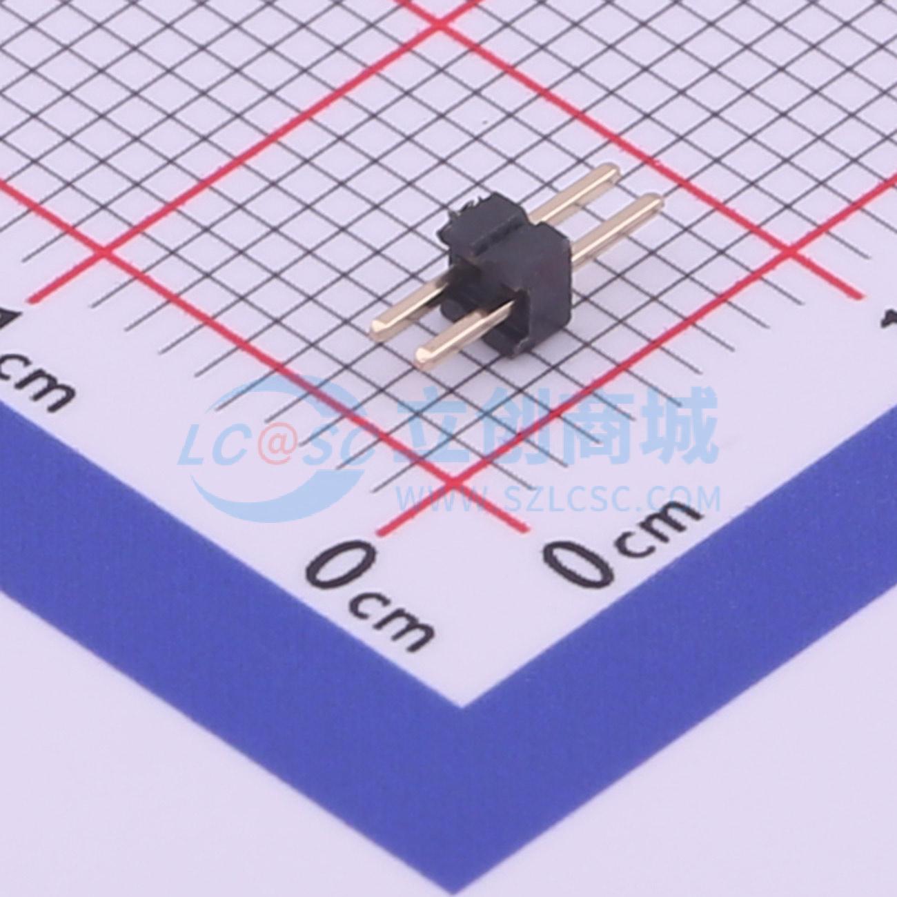 1.27-1*2P针实物图
