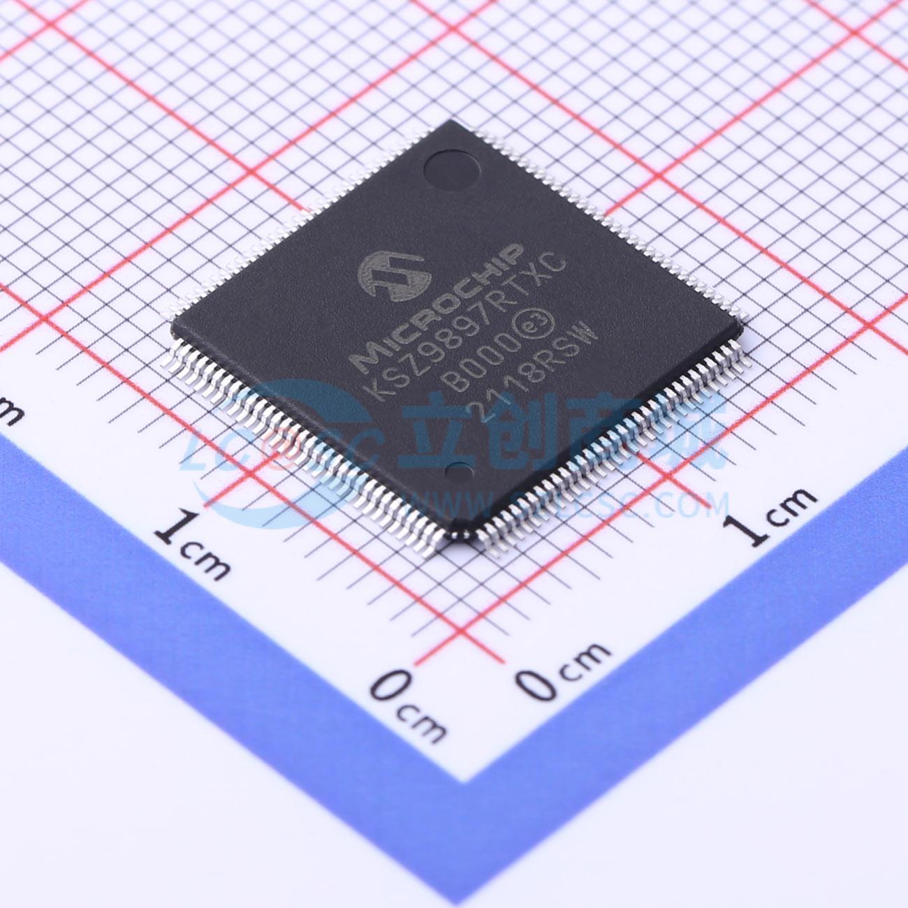 点击查看大图 KSZ9897RTXC实物图