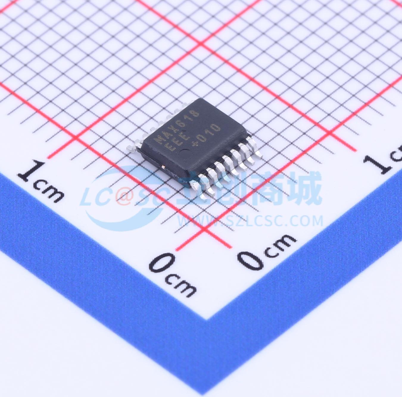 点击查看大图 MAX618EEE+T实物图
