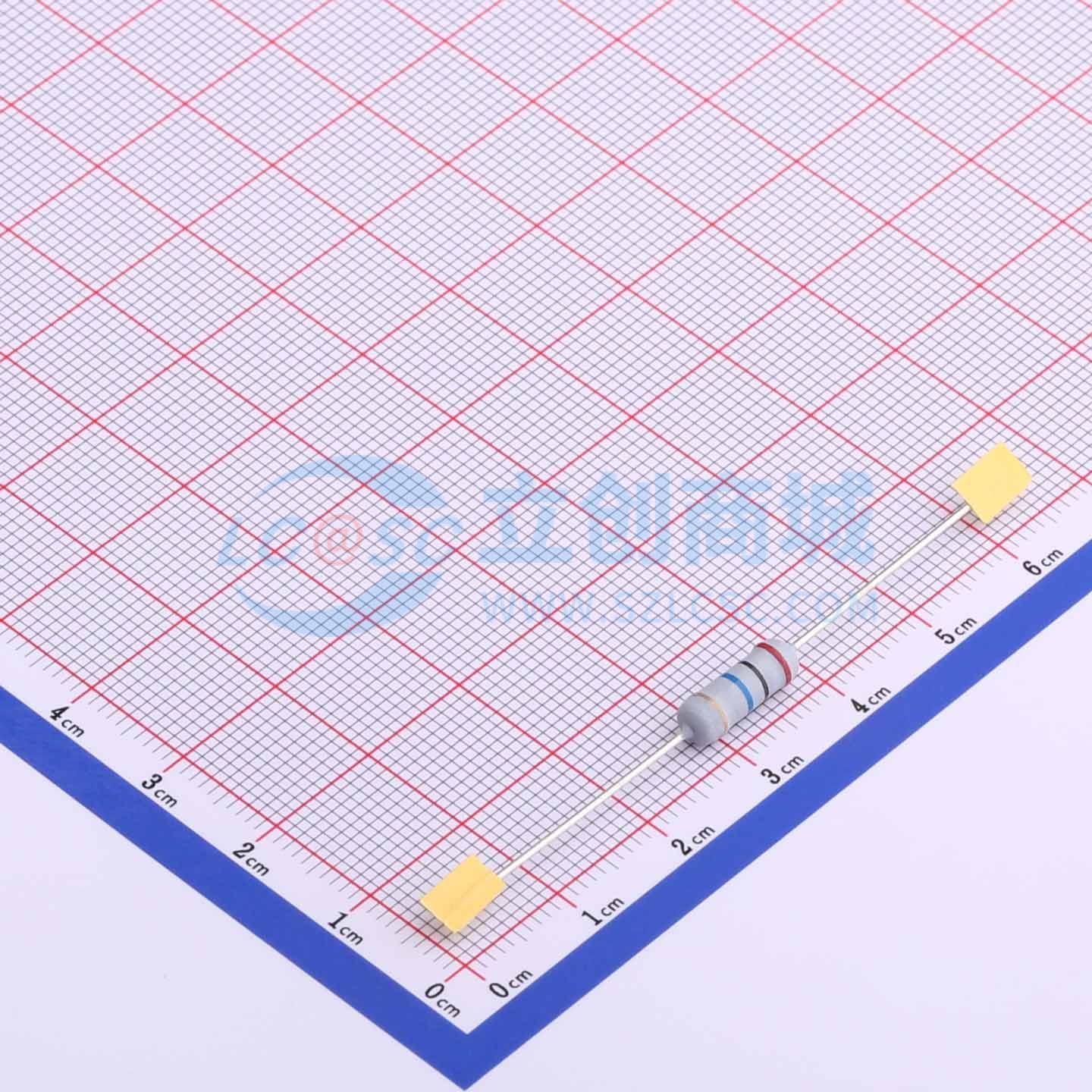 RI40-1W-20MΩ±5%T实物图