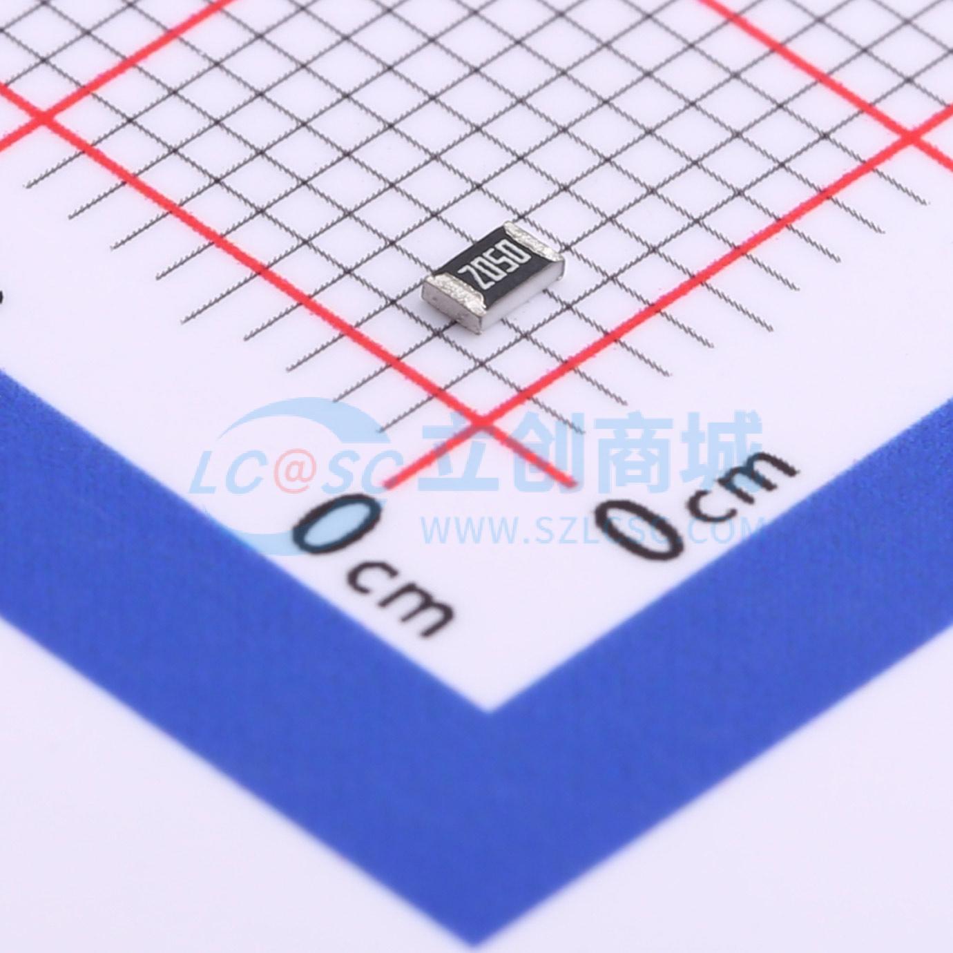 点击查看大图 RT0805FRE07205RL实物图