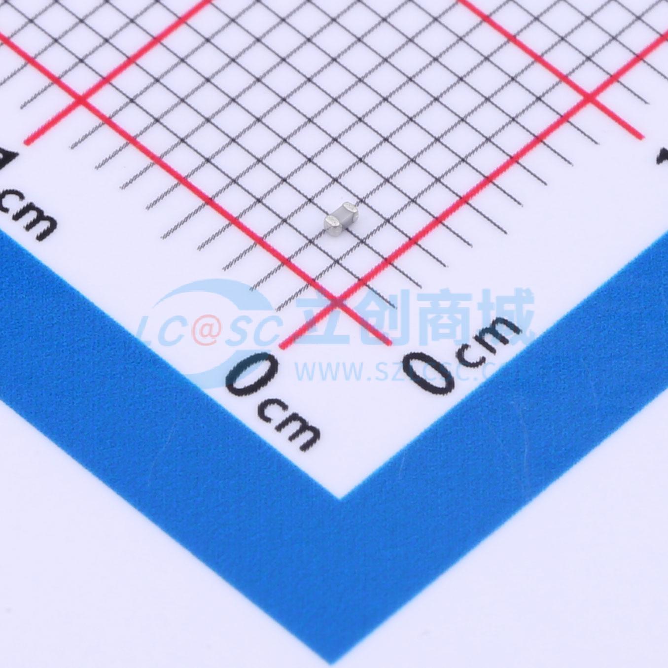 点击查看大图 CC0402KRNPO7BN150实物图