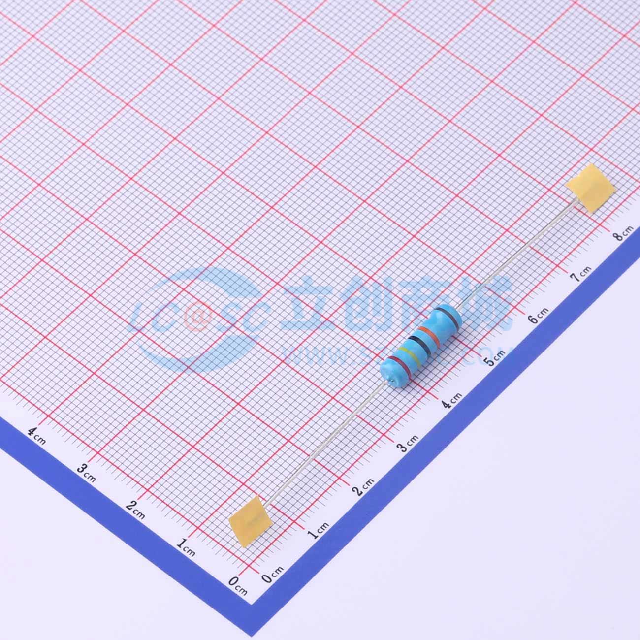 点击查看大图 MF3WS-240KΩ±1%T实物图