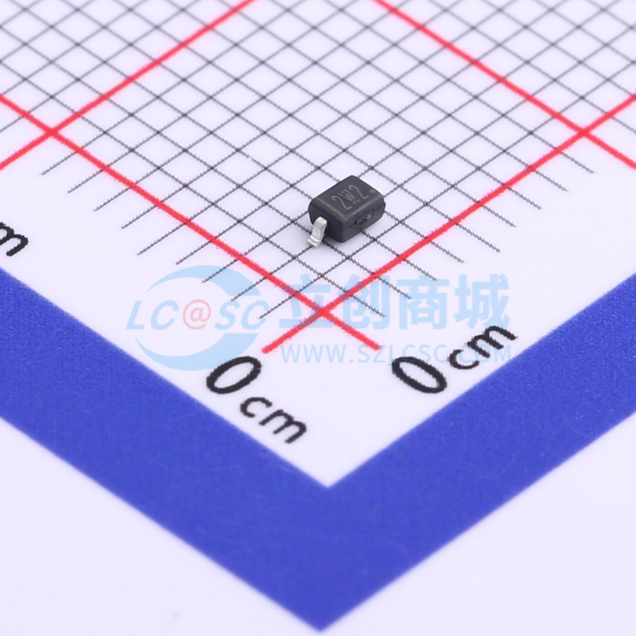点击查看大图 BZT52B3V0S实物图