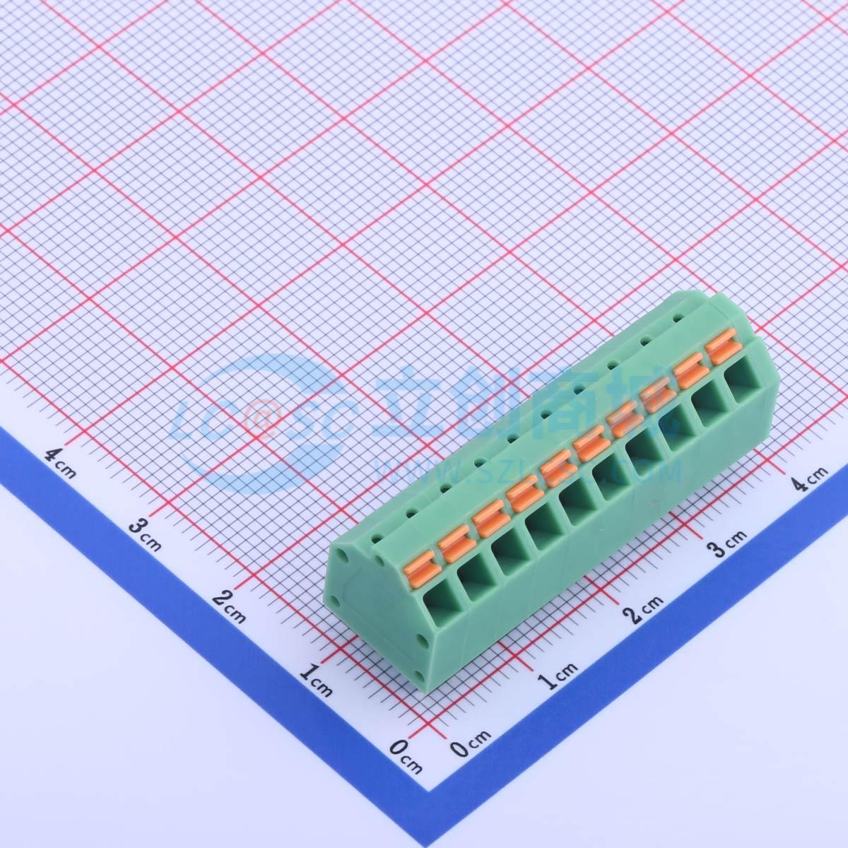 点击查看大图 KF250NH-3.81-10P实物图