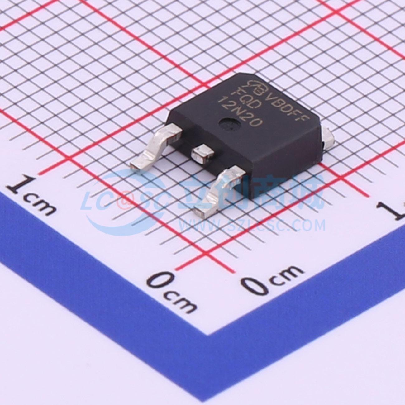 点击查看大图 FQD12N20-VB实物图