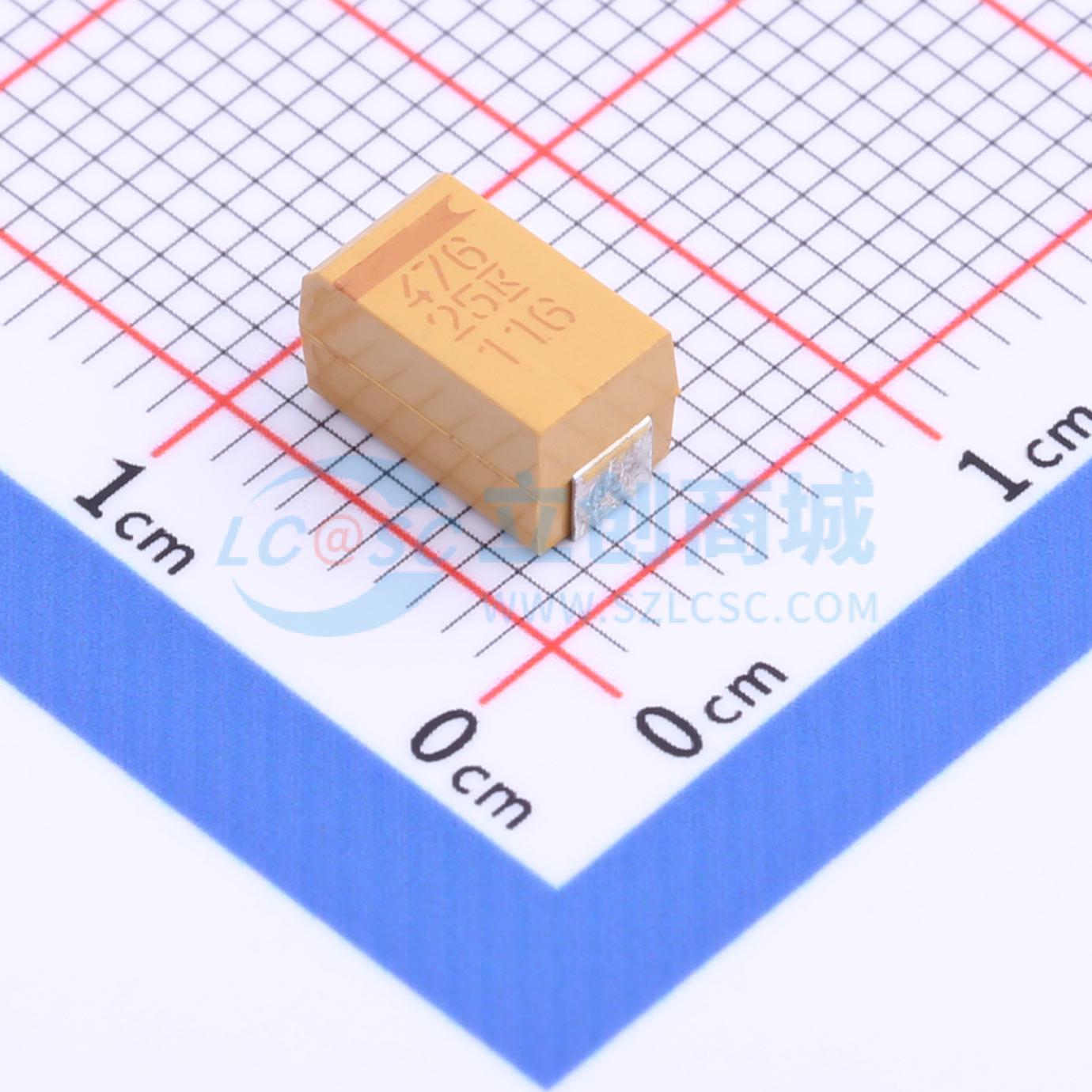 点击查看大图 T495X476K025ATE100实物图