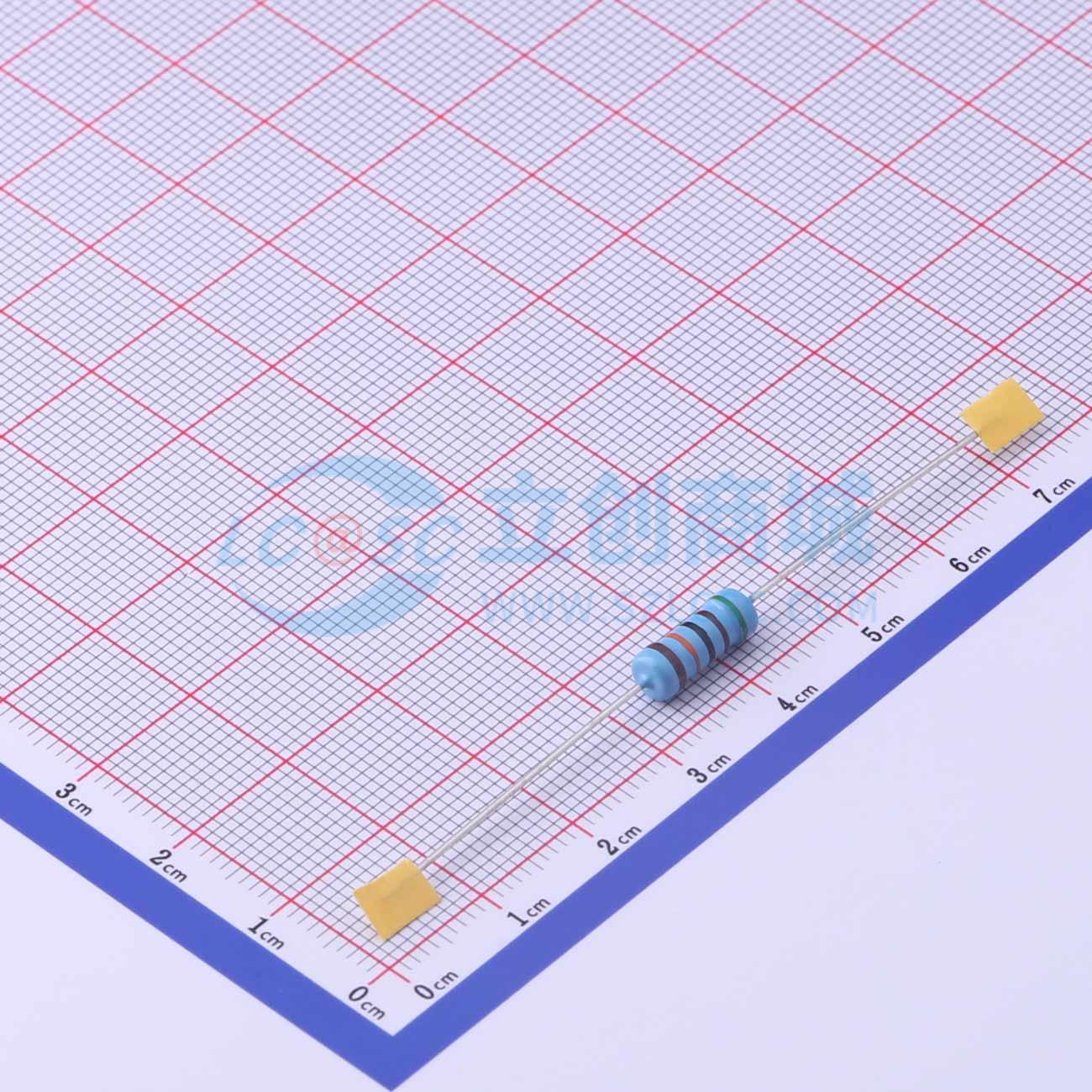 点击查看大图 MF2WS-510KΩ±1%T实物图