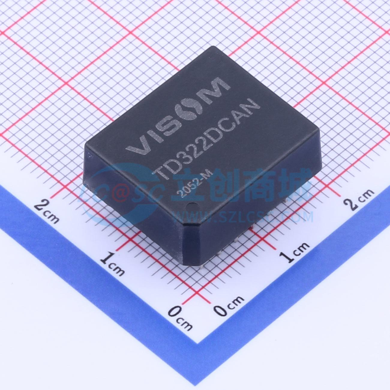 点击查看大图 TD322DCAN实物图