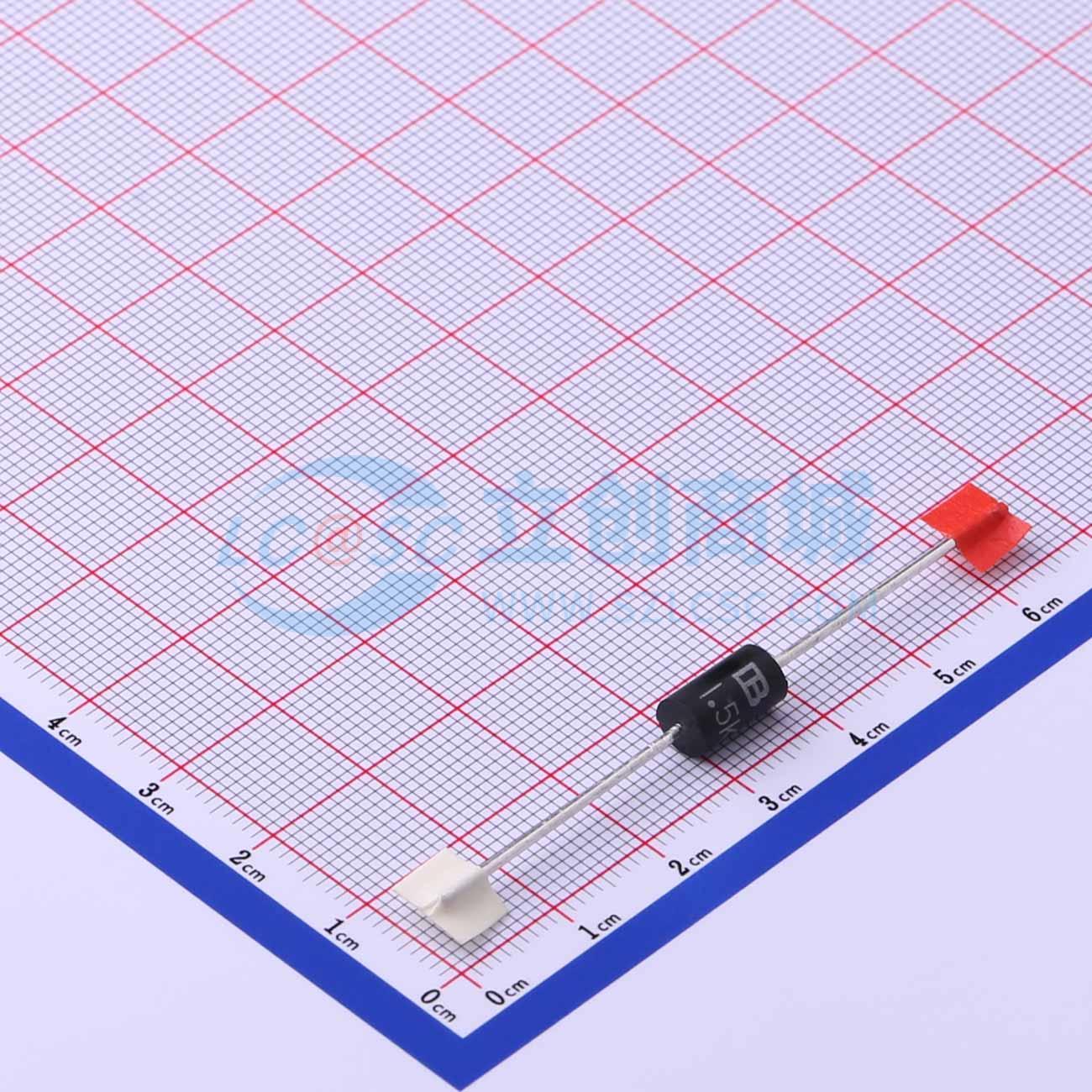 点击查看大图 1.5KE22CA/B实物图