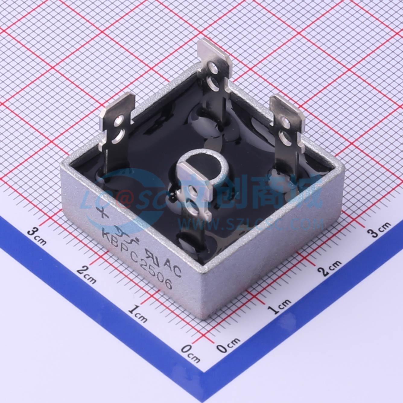 点击查看大图 KBPC2506实物图