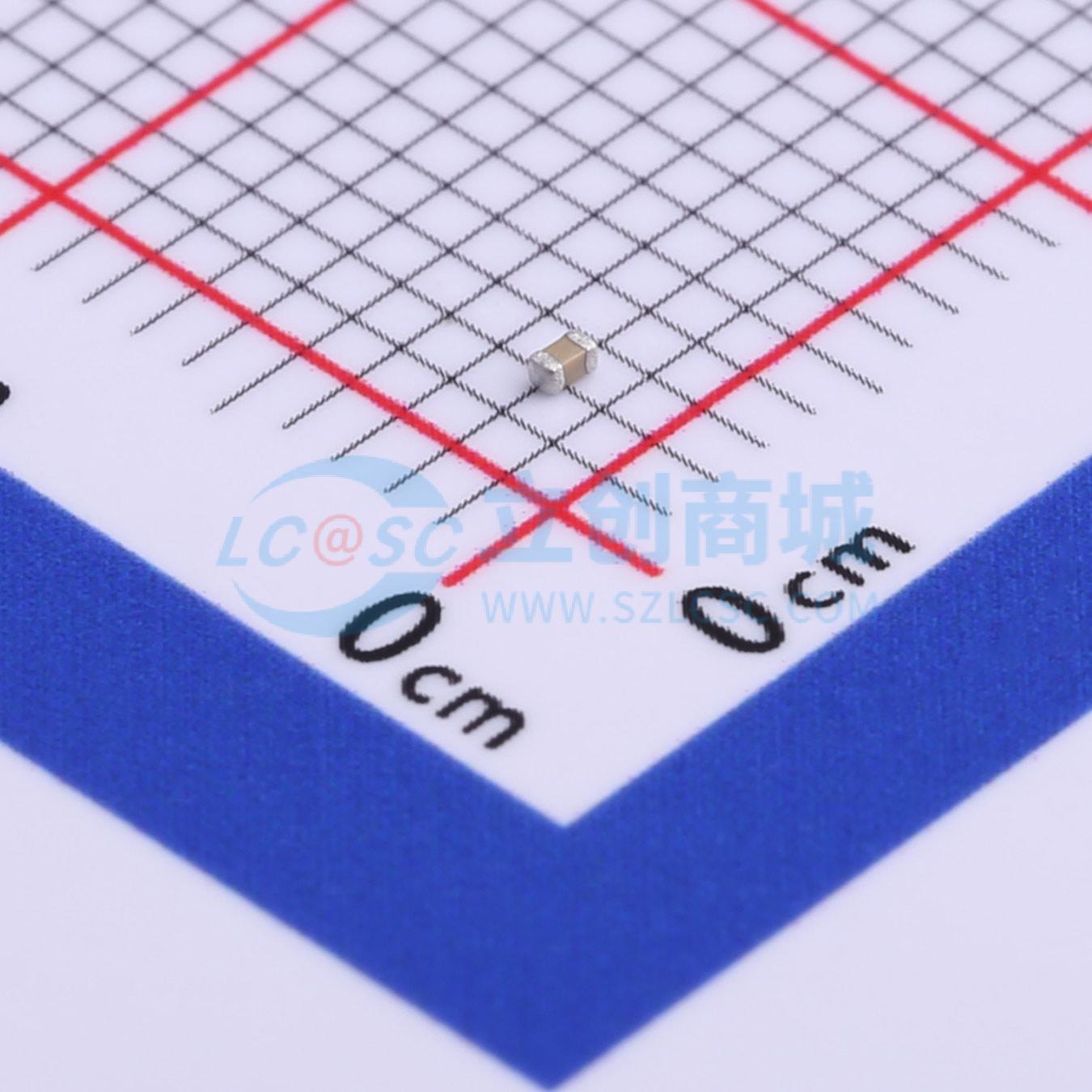 点击查看大图 CC0402JRX7R9BB332实物图