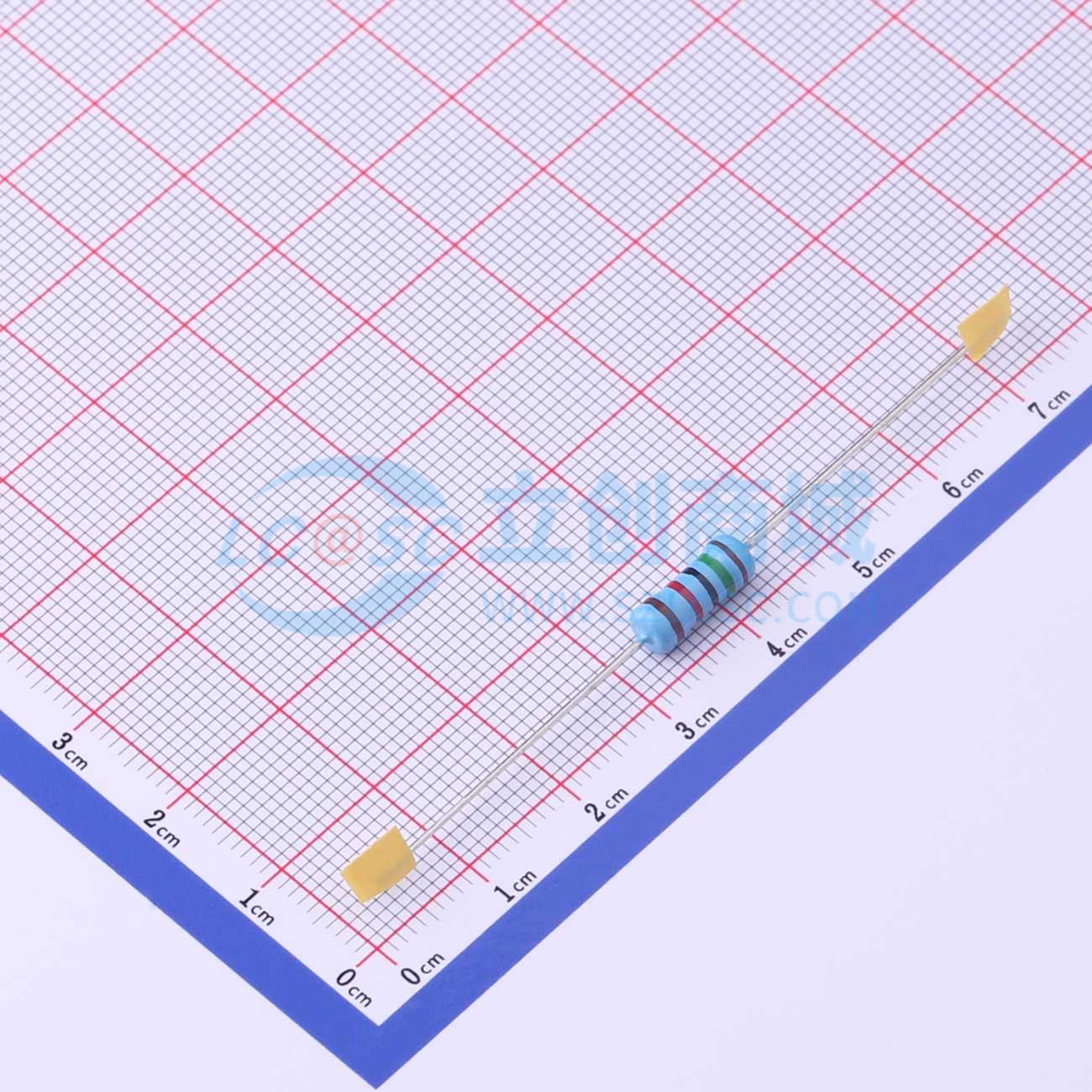 点击查看大图 MF2WS-15KΩ±1%T实物图