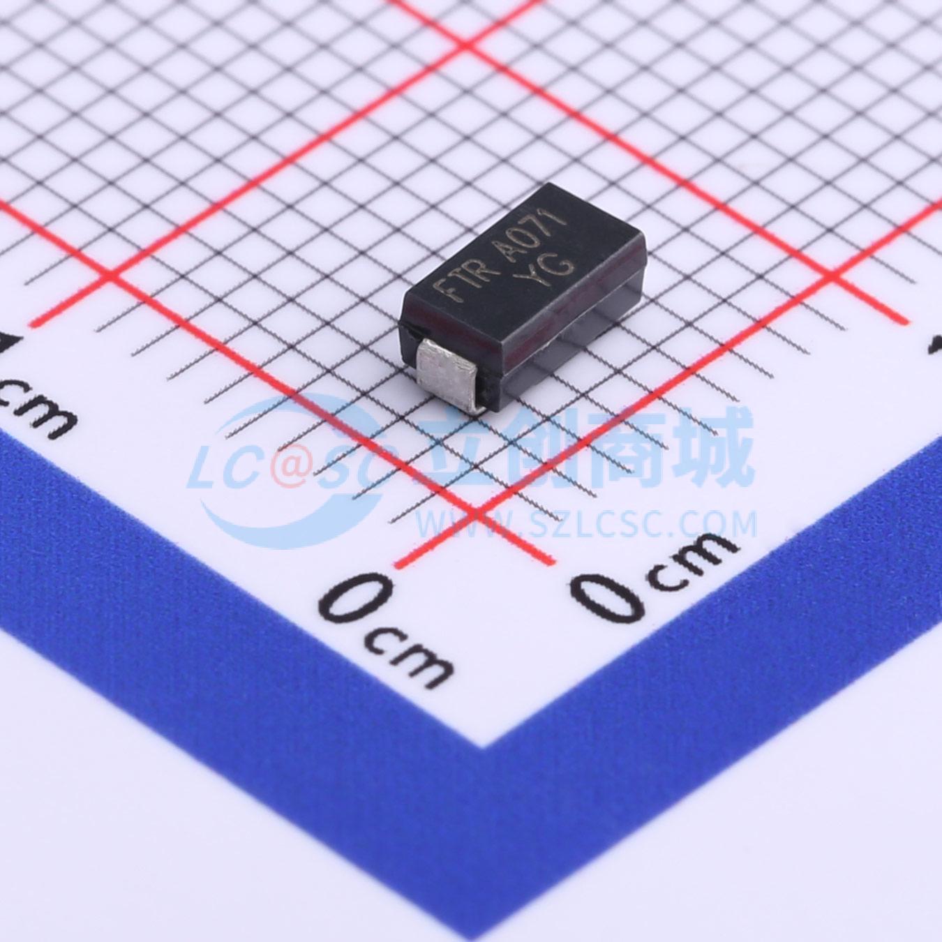 点击查看大图 SMAJ28CA实物图