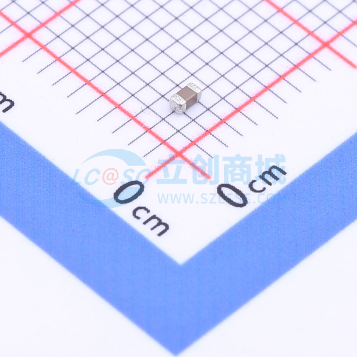 点击查看大图 CC0603ZRY5V7BB104实物图