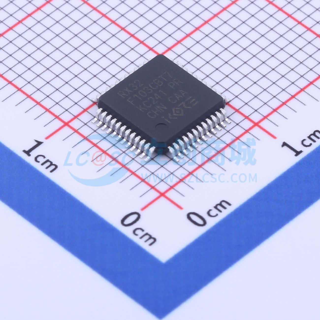 RX32F103C8T8-CBT6实物图