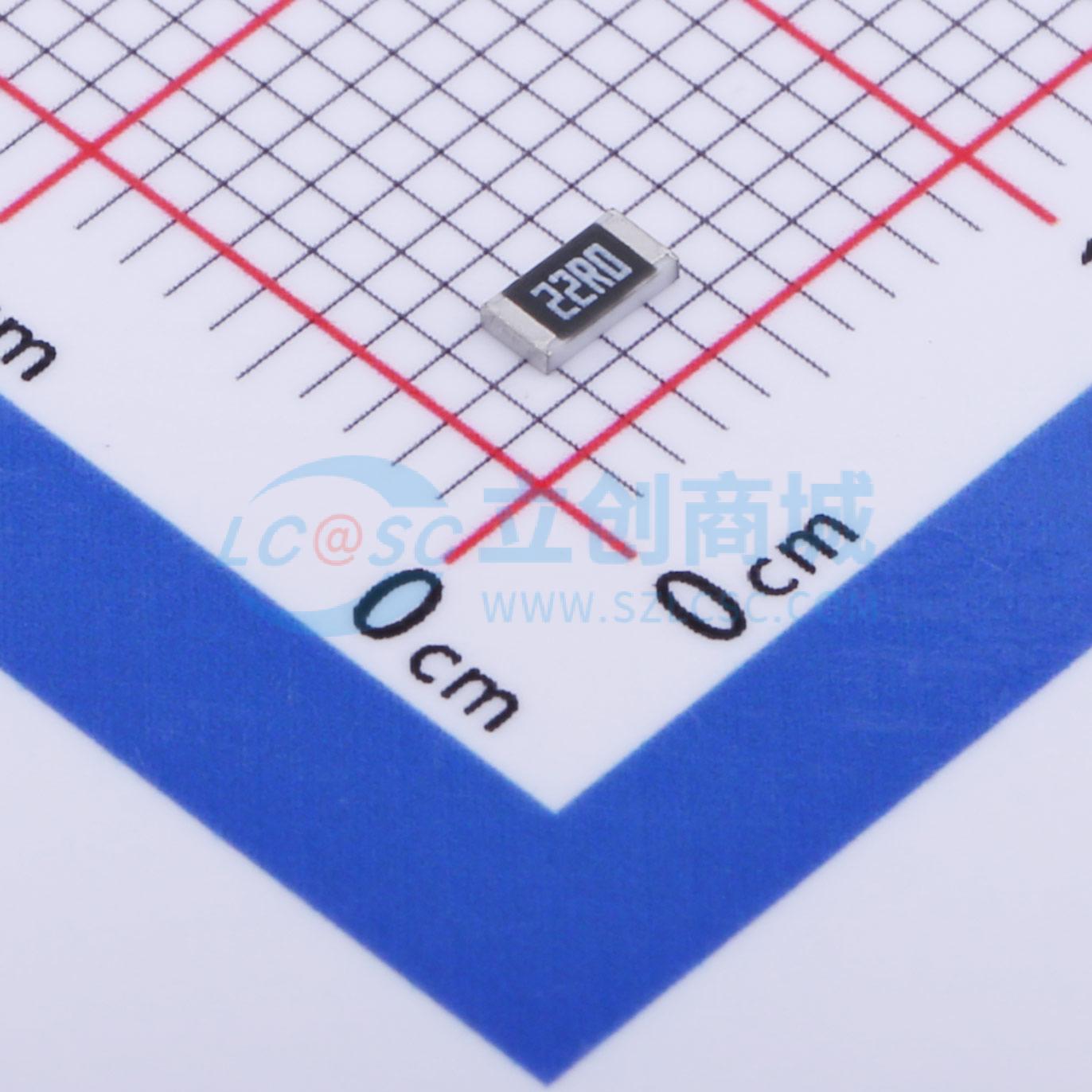 点击查看大图 CR1206F22R0P05Z实物图