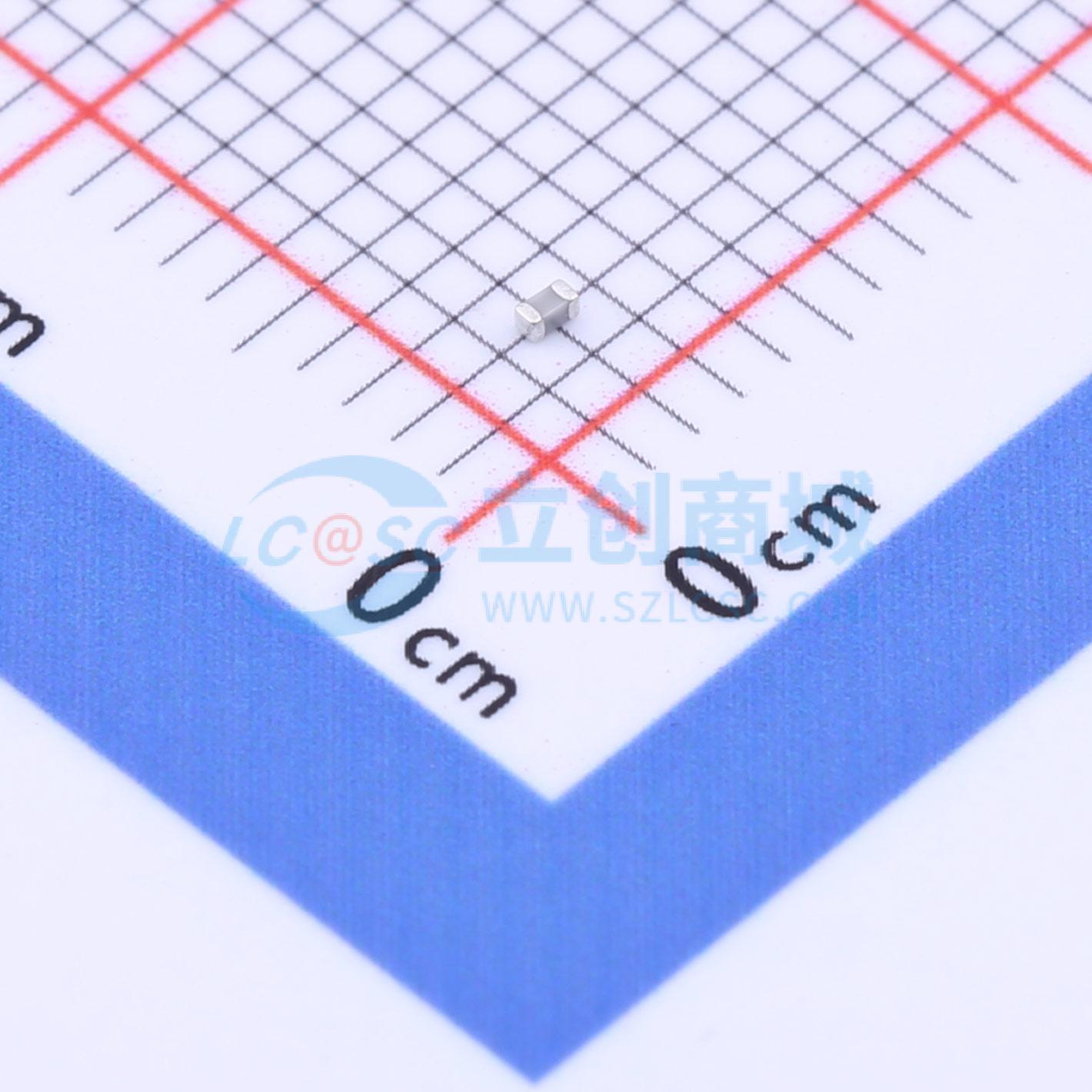 点击查看大图 GCM1555C1H5R1CA16D实物图