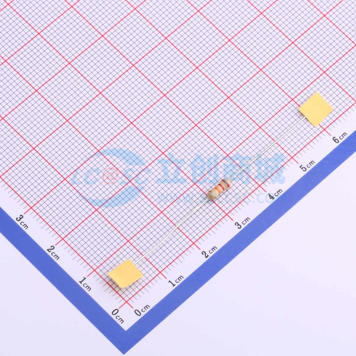 CF1/4W-22KΩ±5%T52实物图