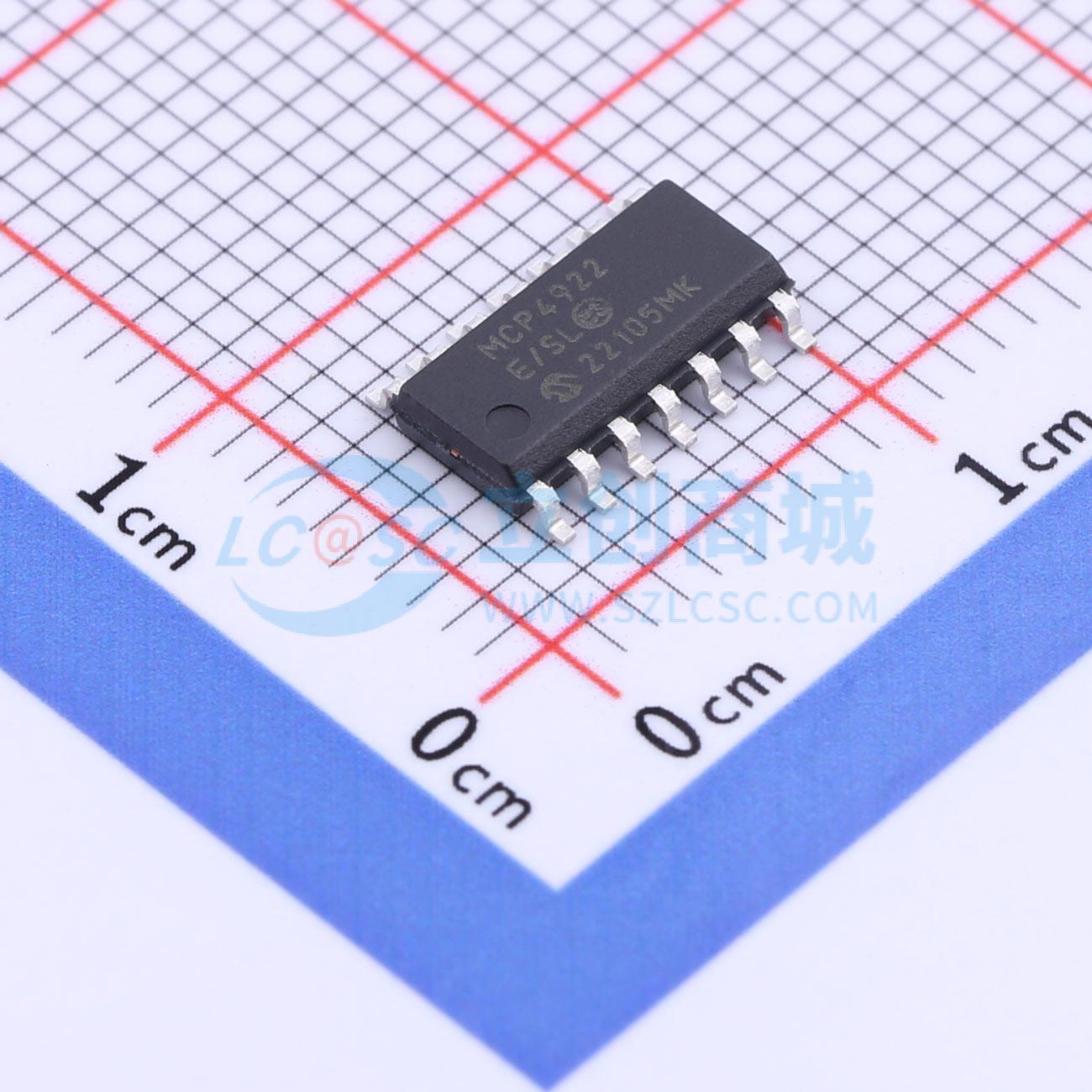 点击查看大图 MCP4922T-E/SL实物图