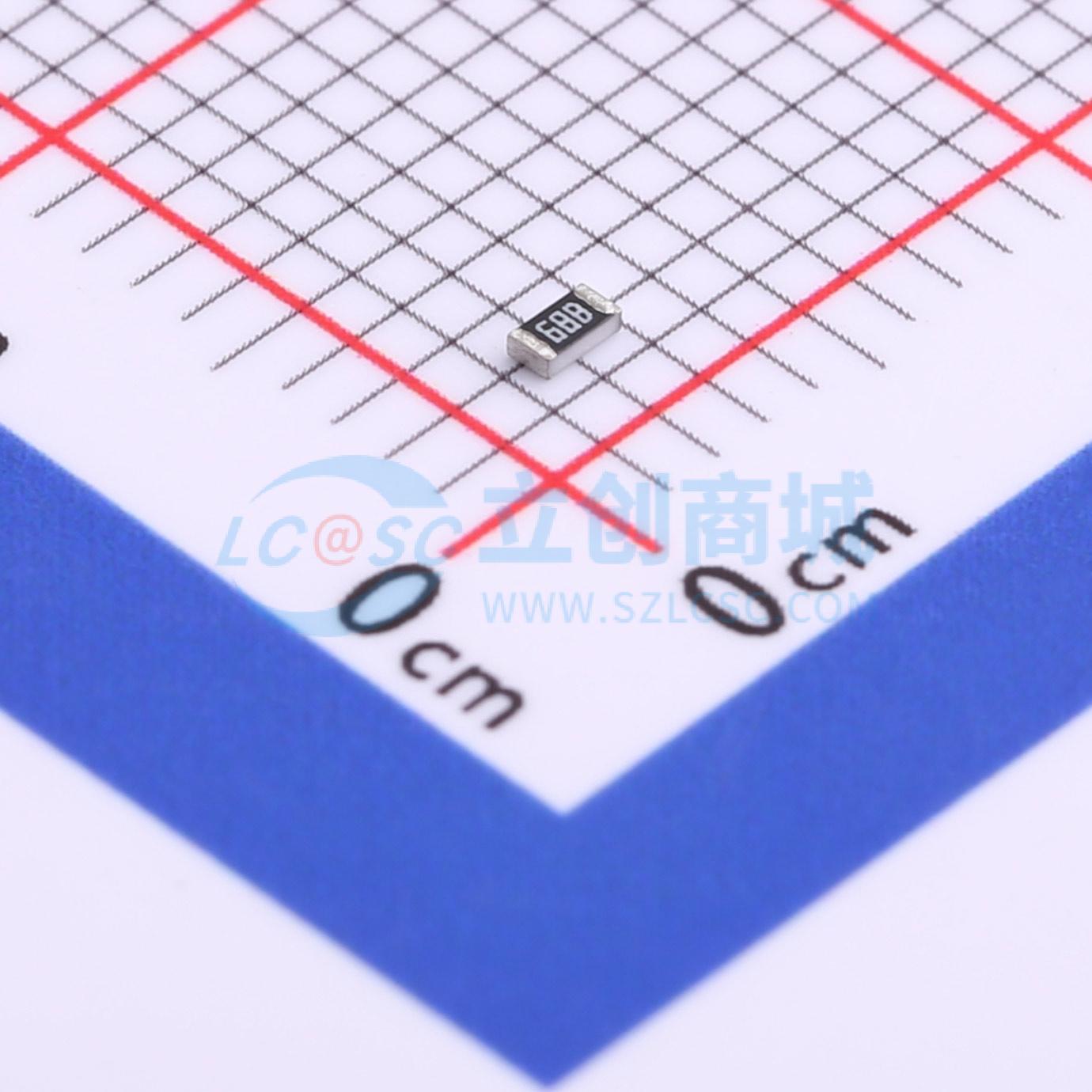 点击查看大图 RT0603DRE074K99L实物图